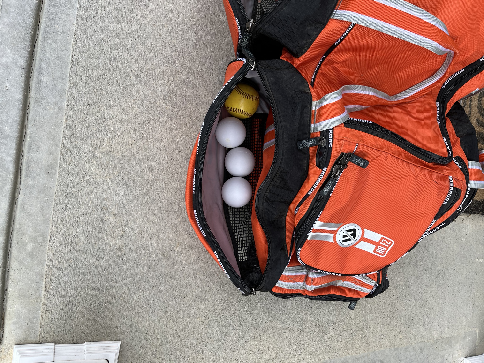 No Errors No E2 Wheeled Catcher’s Bag + Extra Items SidelineSwap