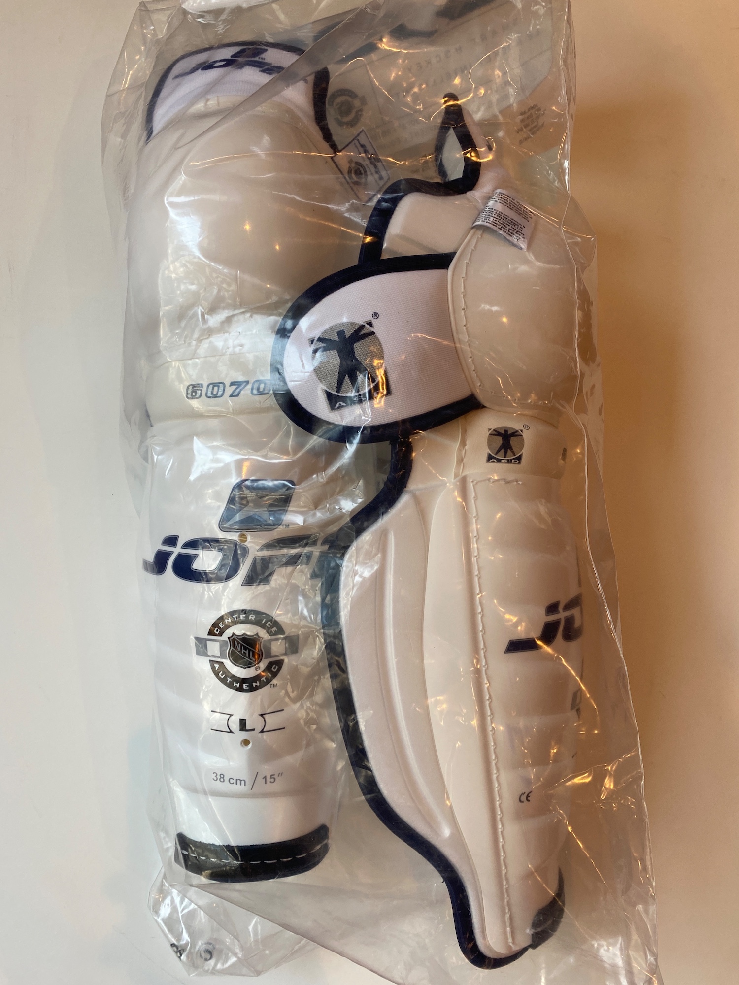 Jofa 6070 15” Pro Stock Hockey Shin Pads SidelineSwap