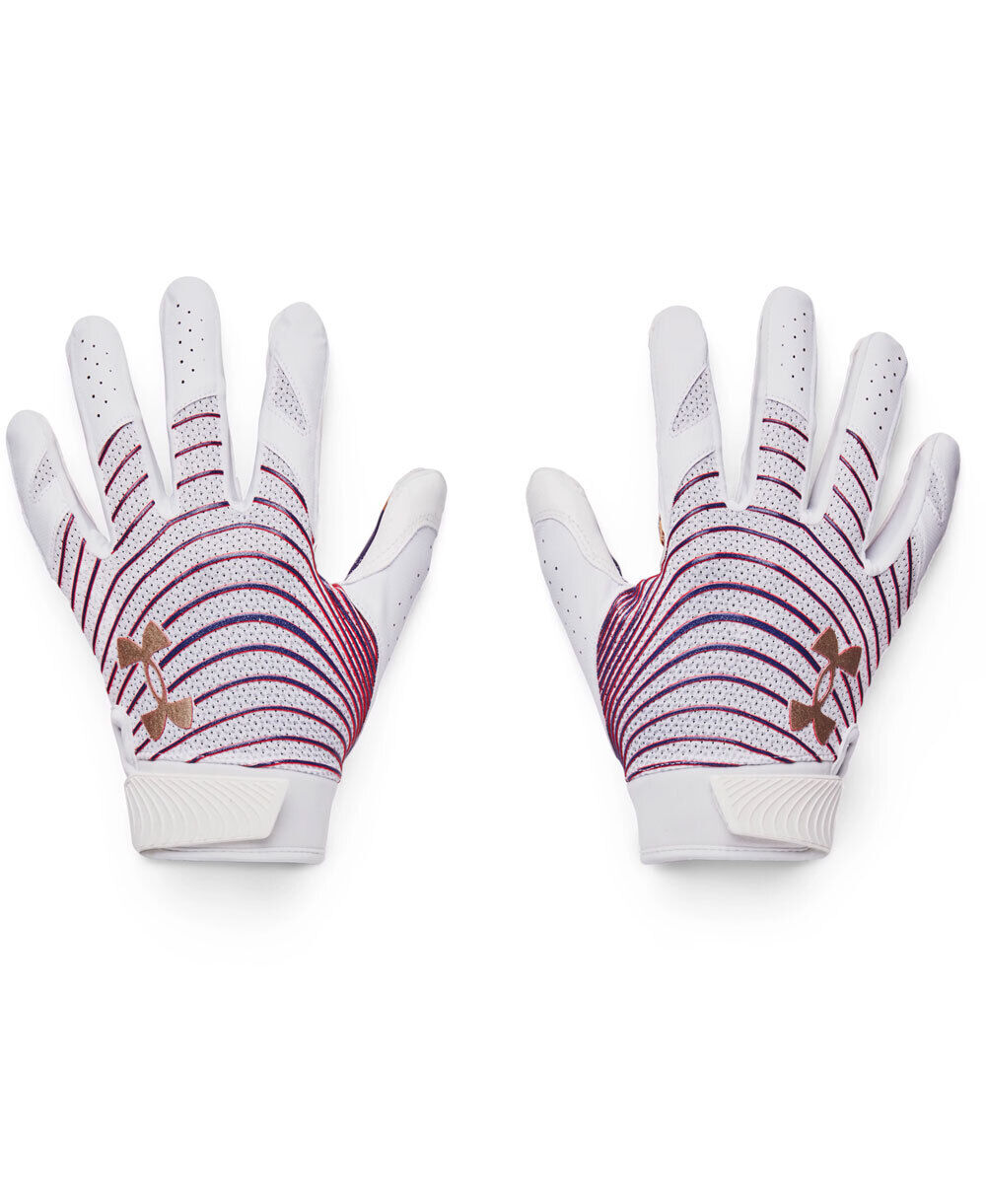 NWT men's XXL Under Armour UA blur limited edition Football Gloves