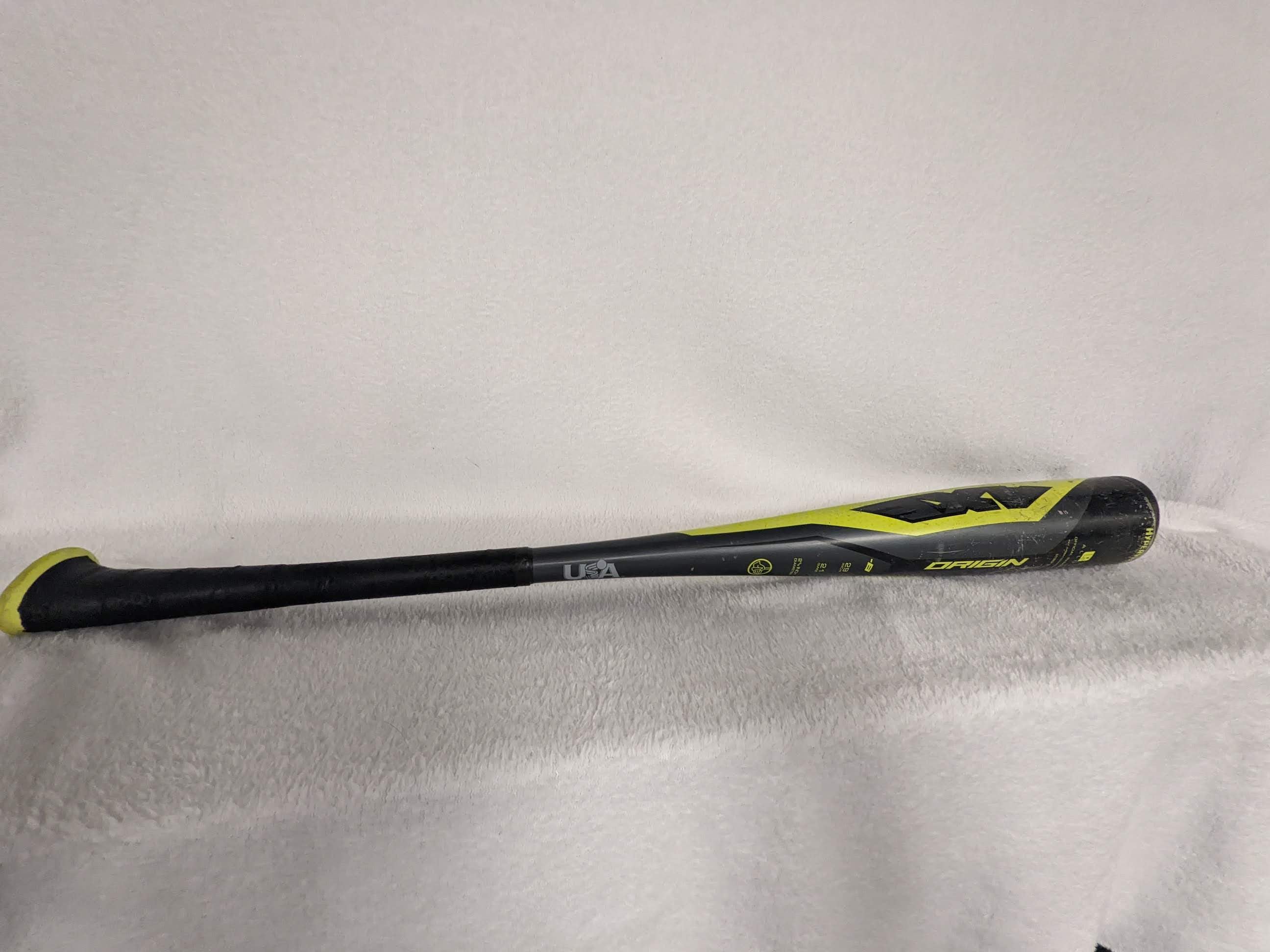 Axe Origin Baseball Bat Official USA Baseball Size 29 In 21 Oz Color