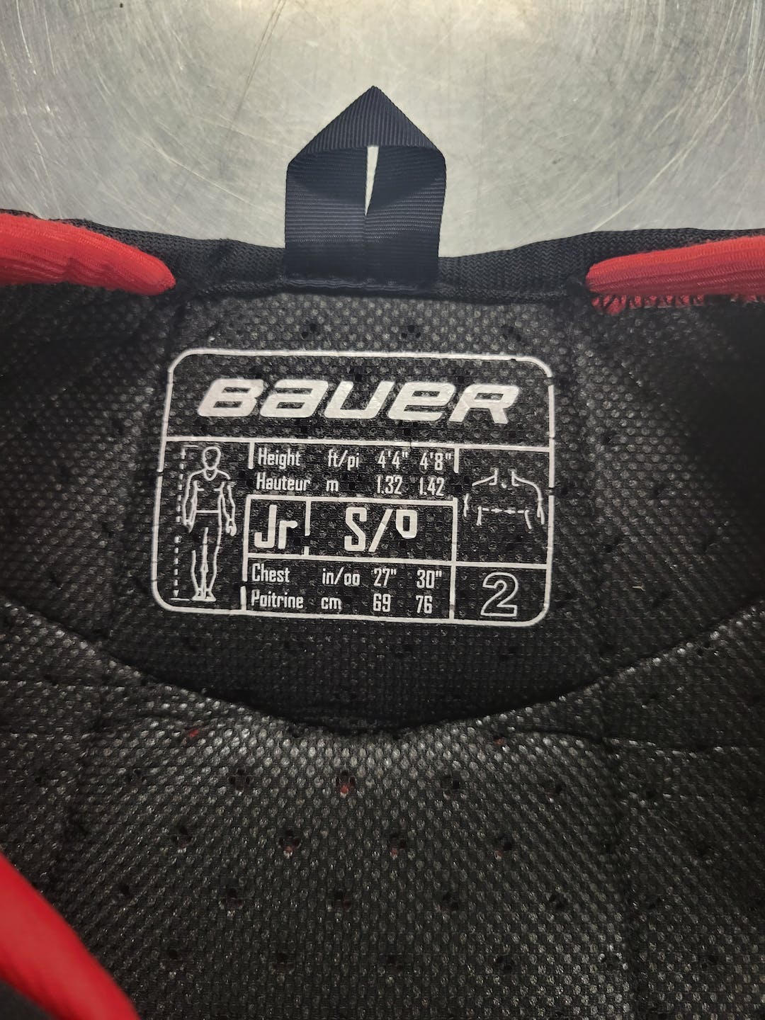 Used Bauer Nsx Sm Hockey Shoulder Pads SidelineSwap