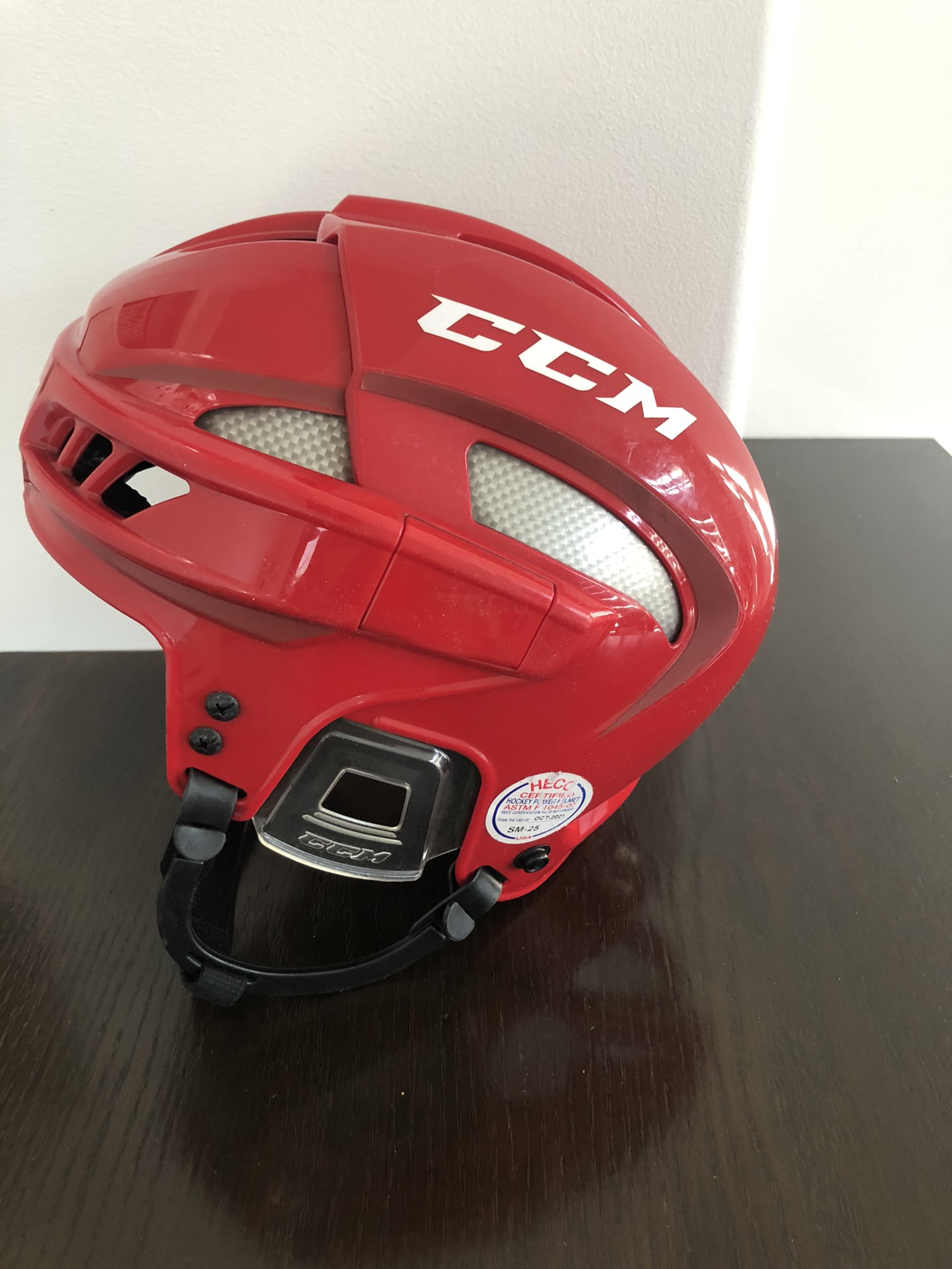 New Large CCM Helmet FITLITE HECC CERTIFICATION VALID NO LONGER THAN