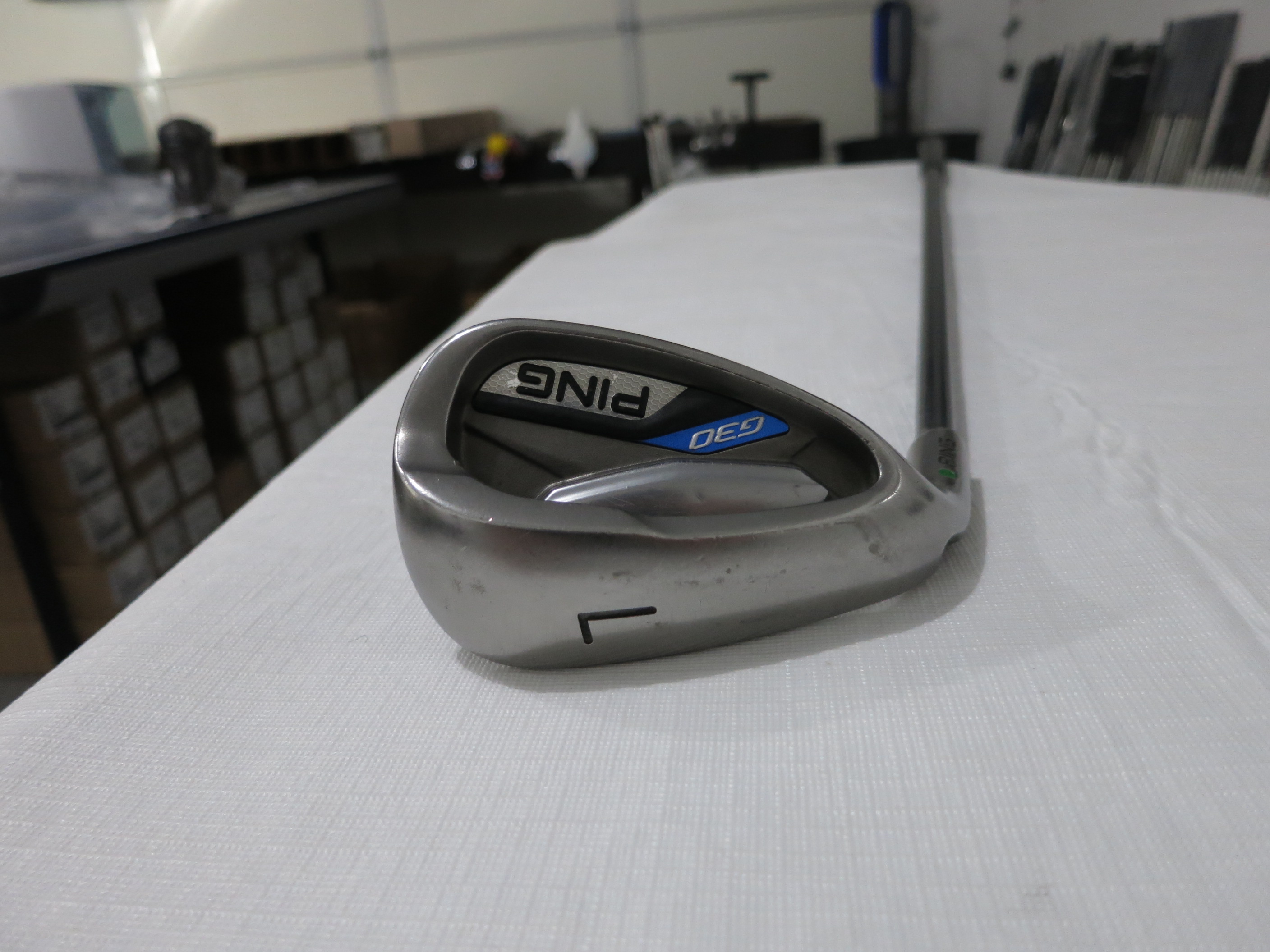 Ping G30 Lob Wedge LW 58* Regular Flex Graphite Green Dot LH