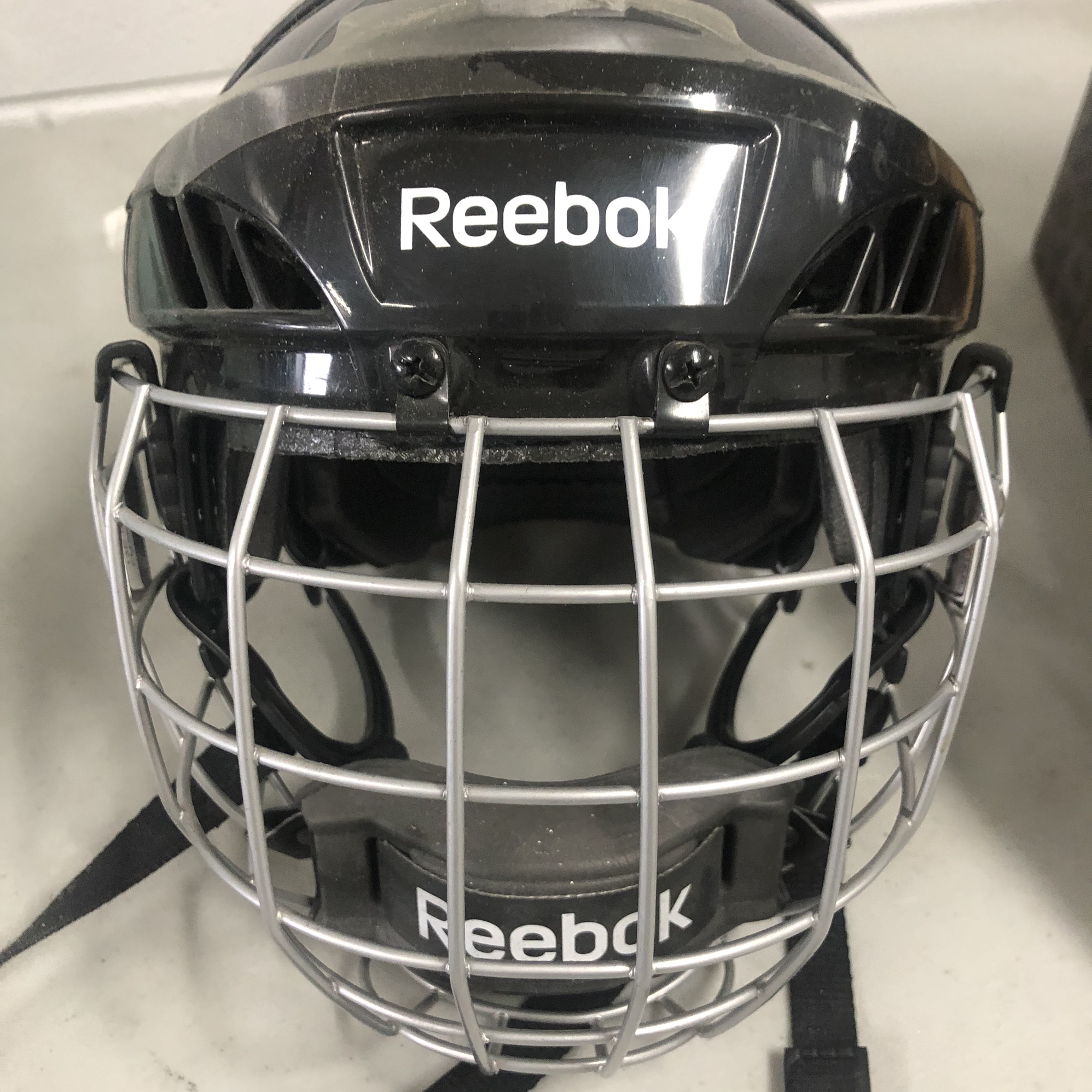 NEW Reebok 3K Combo Xsmall helmet/cage SidelineSwap