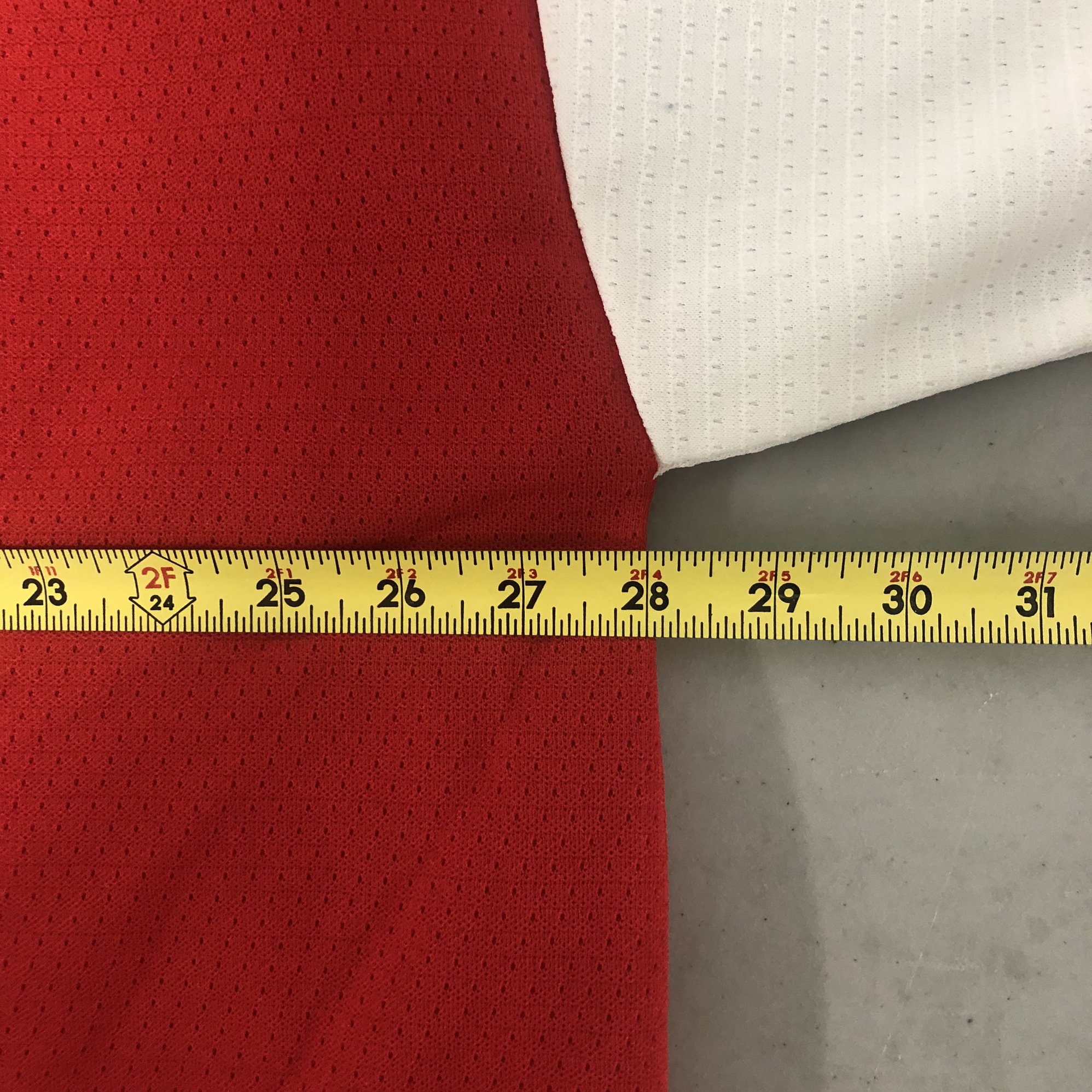 Red white XL Hockey Jersey SidelineSwap awesome-vtg-official-scooby-doo-hockey-jersey-mens-large-rare-shirt