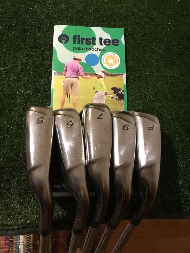 TaylorMade Burner Irons Set (5PW, No 8 Iron) Stiff S300 Steel Shafts