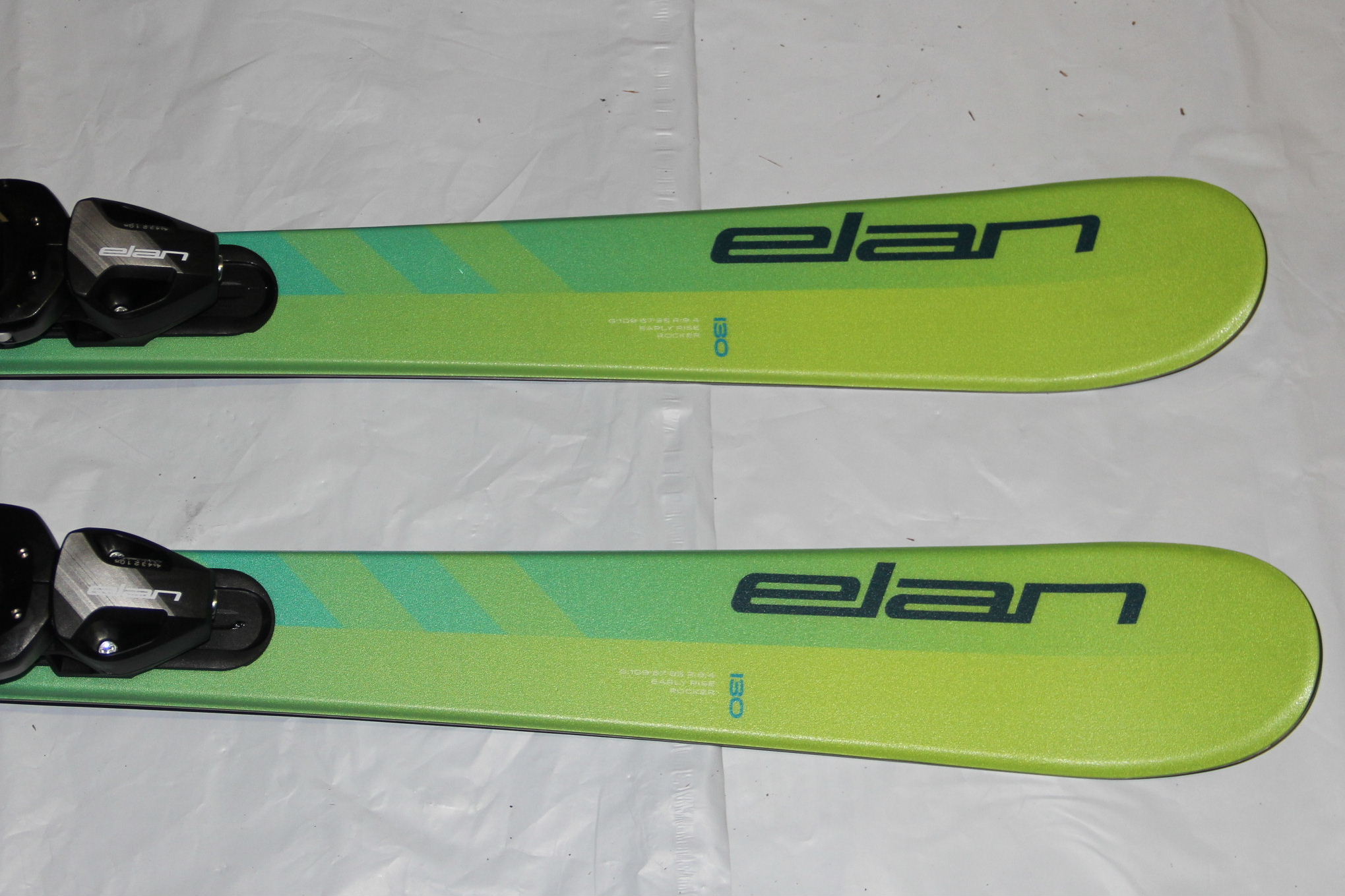 NEW 2024 Elan 130cm pinball Kids junior skis with EL 4.5 System
