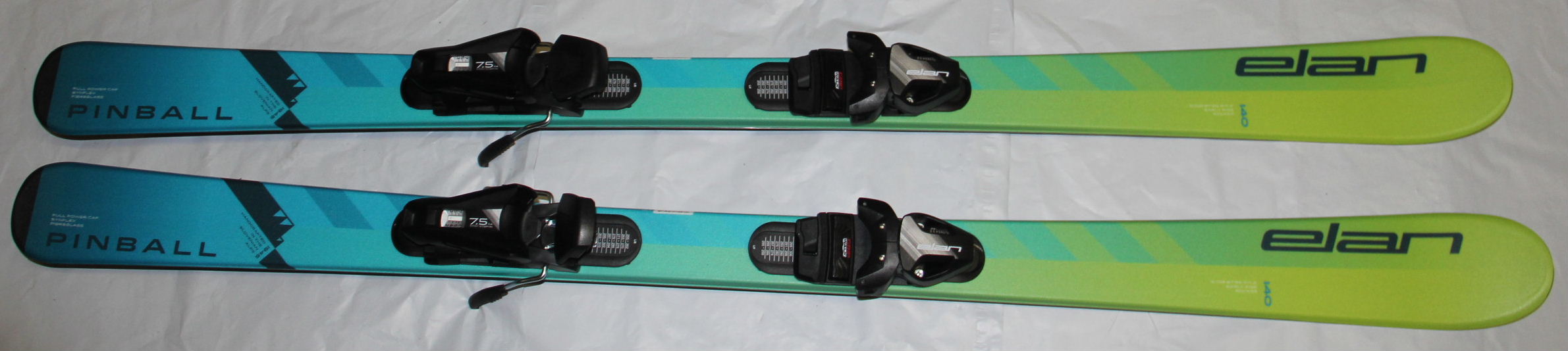 NEW 2023 Elan 140cm pinball junior skis with EL 7.5 System size