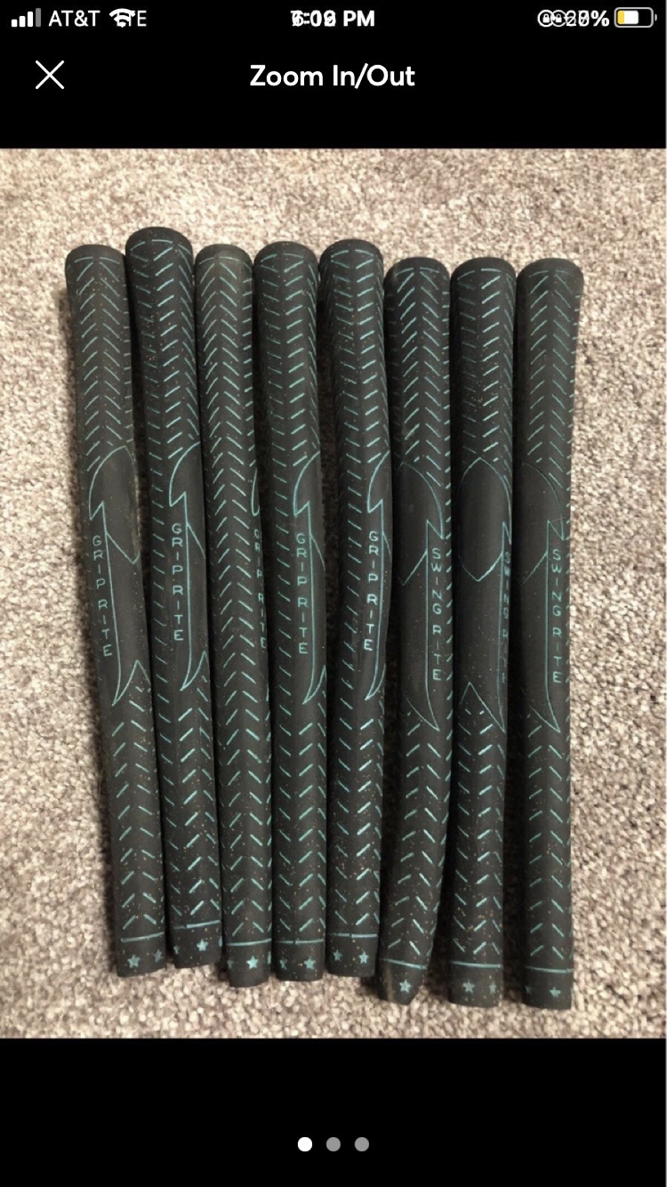 Golf Pride Green Victory Standard Size Grips New Set of 24 Vintage