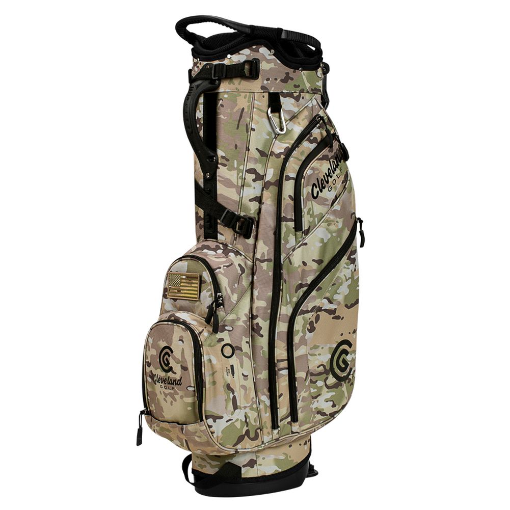 Cleveland CG Limited Edition Stand Bag (14way top, Camo) NEW