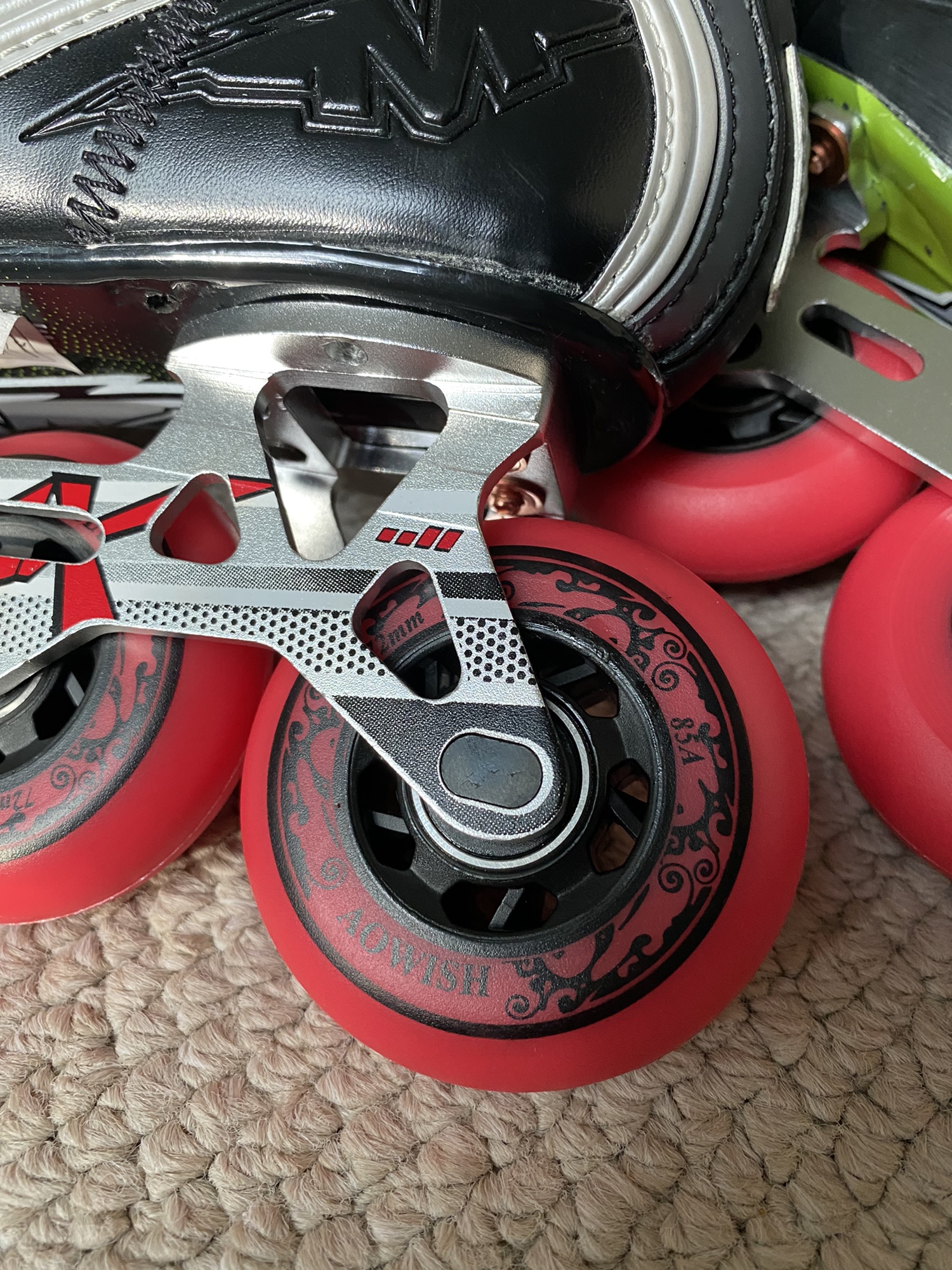 New Mission Wide Width Size 4.5 Inline Skates SidelineSwap