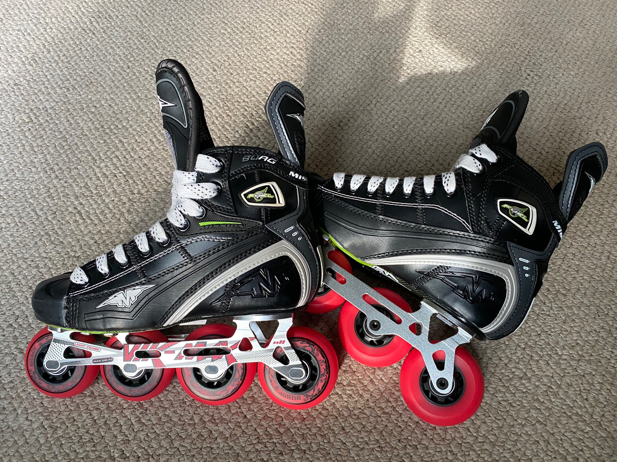 New Mission Wide Width Size 4.5 Inline Skates SidelineSwap