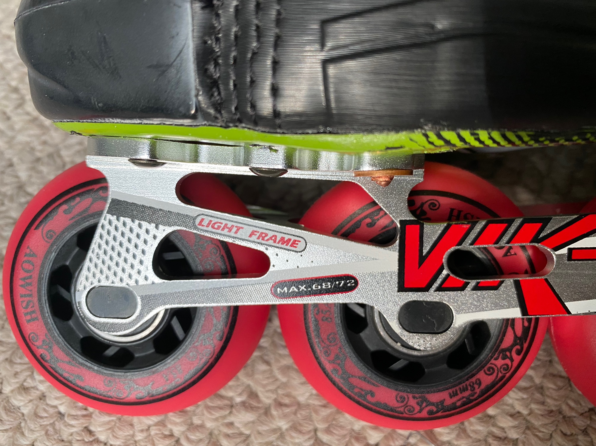 New Mission Wide Width Size 4.5 Inline Skates SidelineSwap