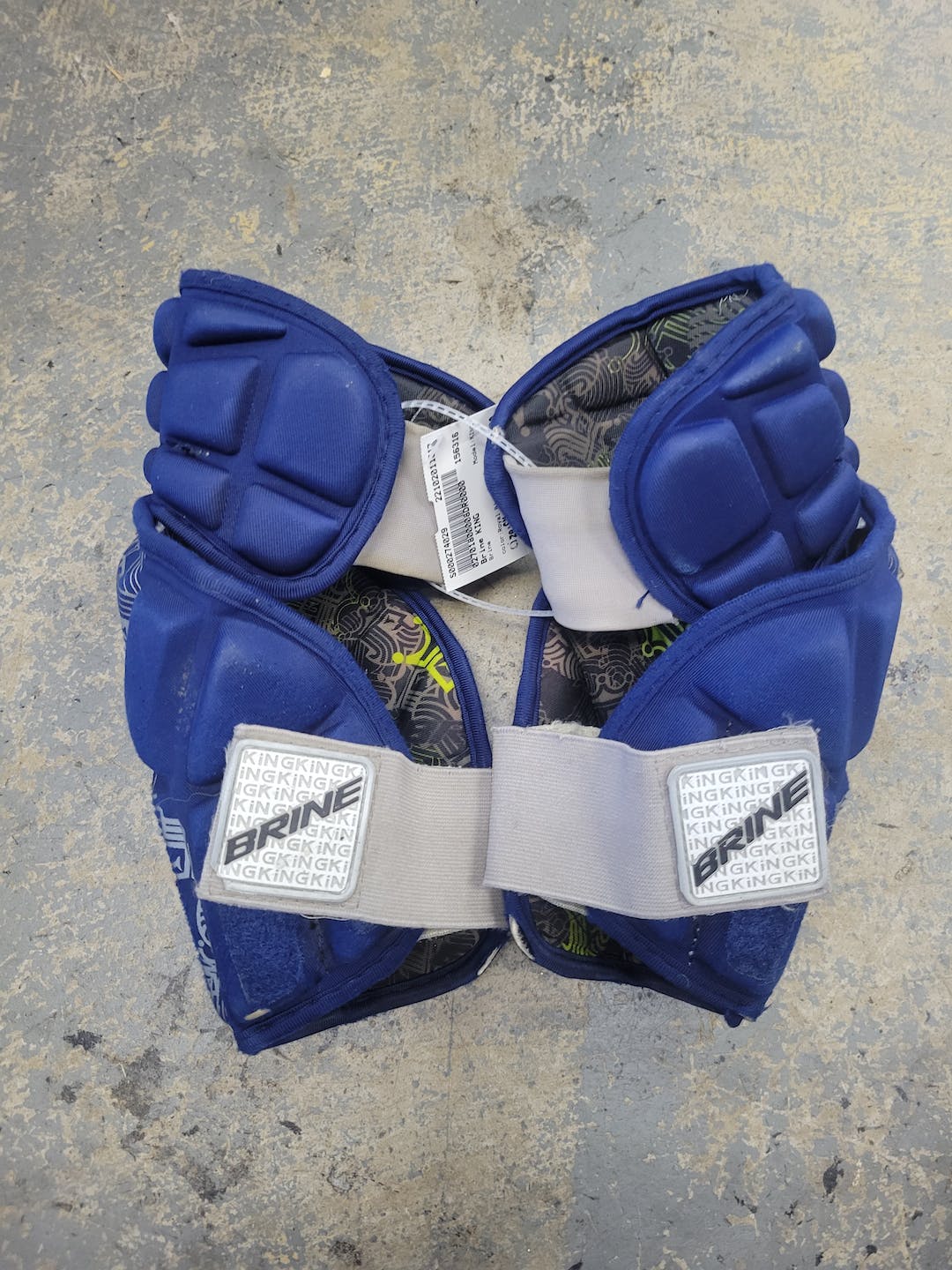 Used Brine King Sm Hockey Elbow Pads SidelineSwap
