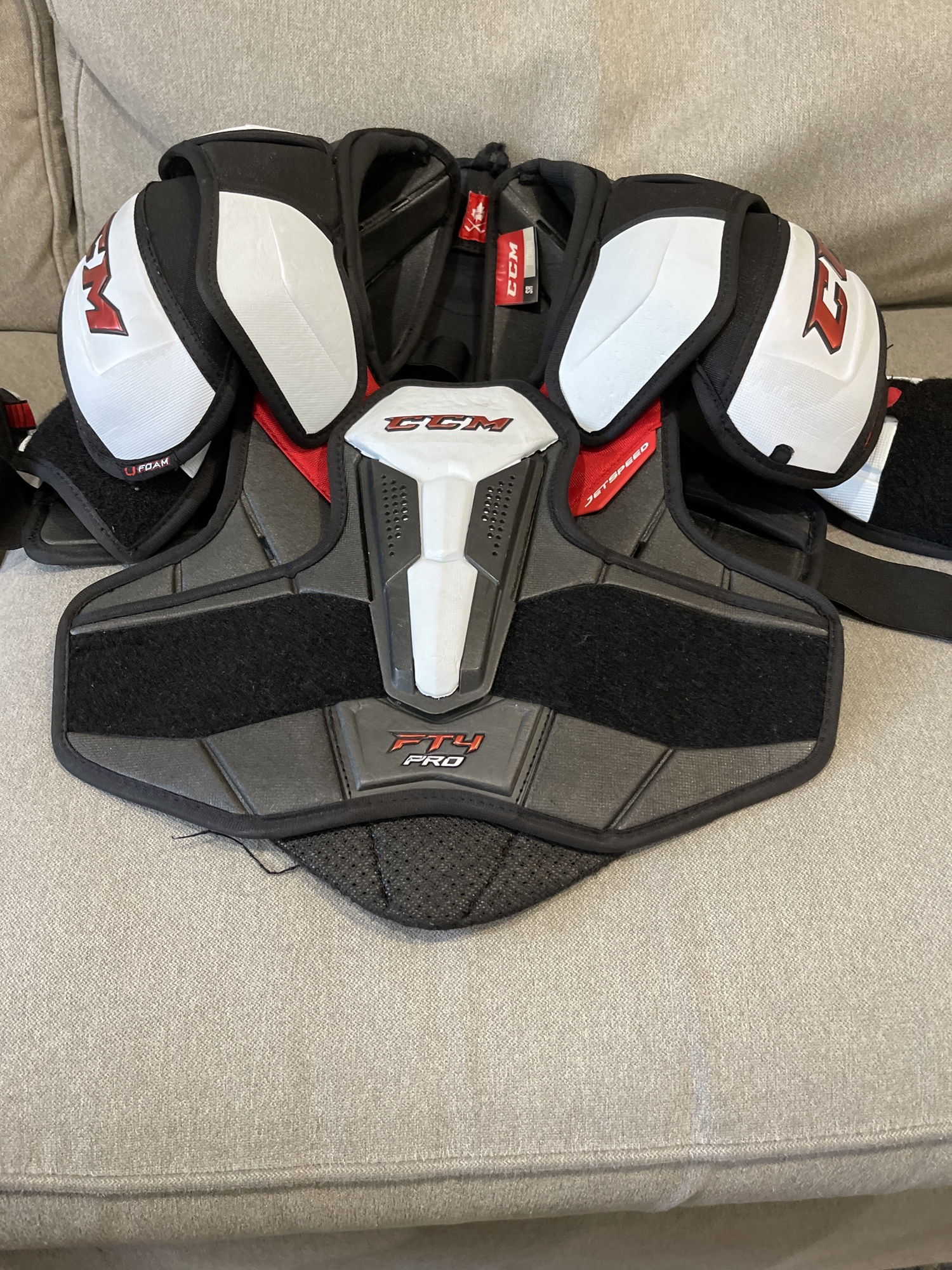 CCM JetSpeed FT4 Pro Medium shoulder pads SidelineSwap