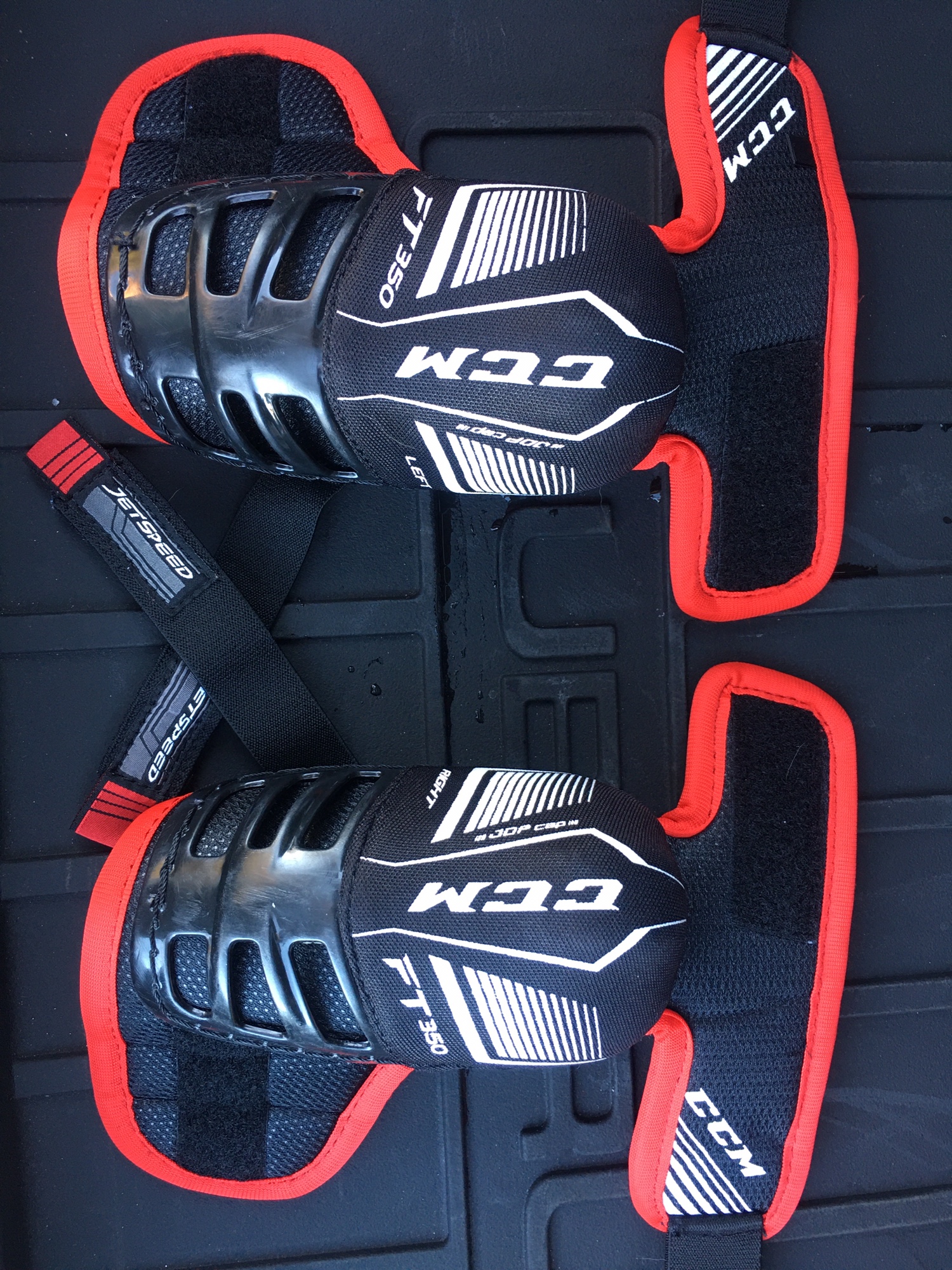 Used Medium CCM JetSpeed FT350 Elbow Pads SidelineSwap