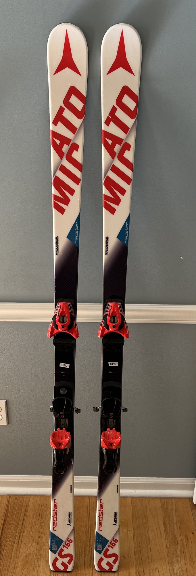 スキー atomic redster FIS GS166 ATOMIC REDSTAR G9 FIS SG 207 R40 X16 競技