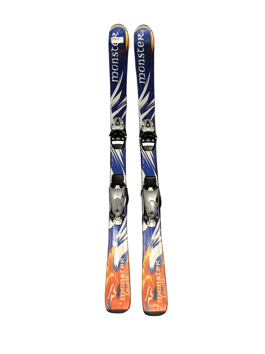 Used Head Monster Team 127 Cm Boys Downhill Ski Combo SidelineSwap