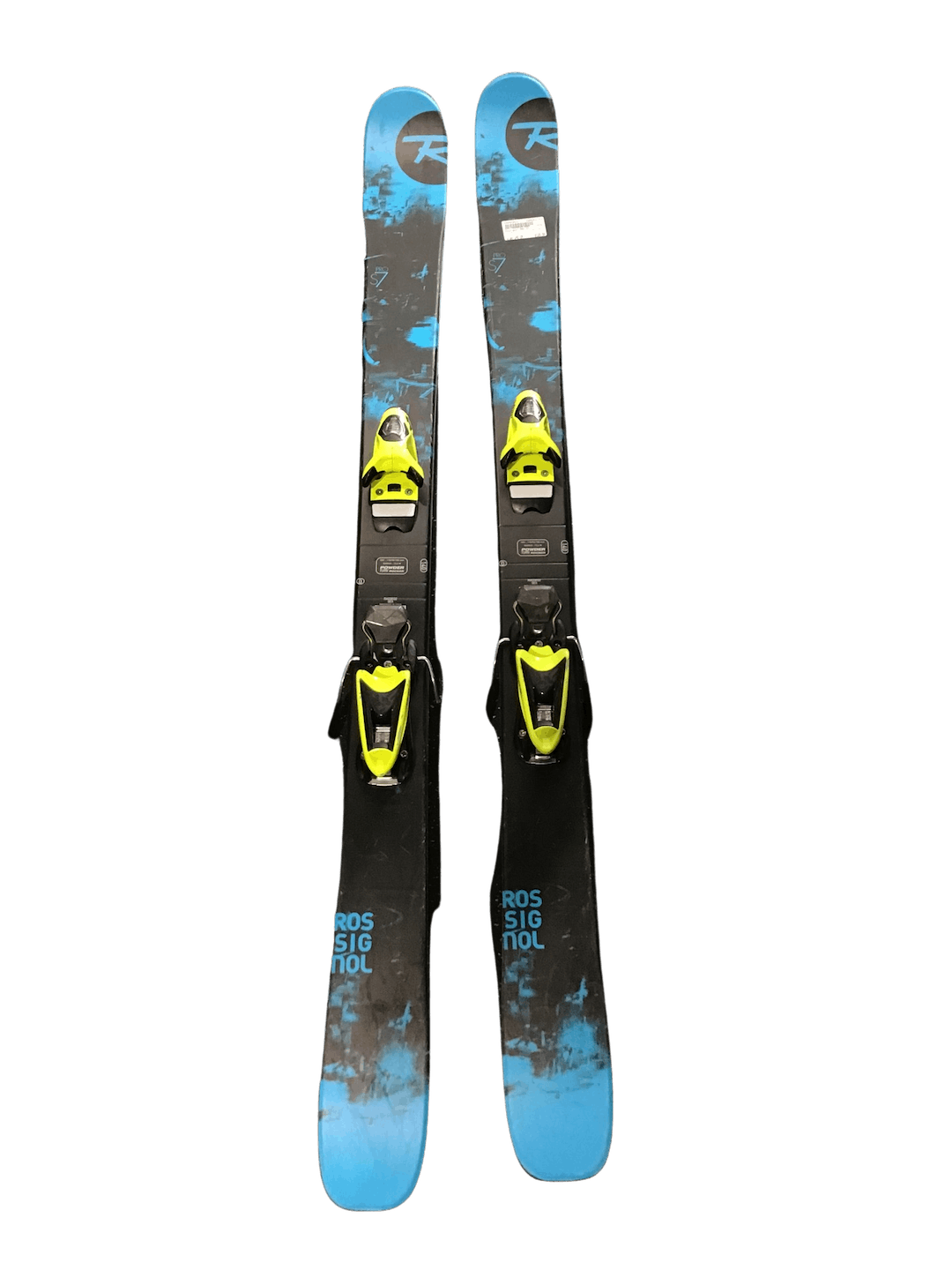 Used Rossignol Pro S7 140 Cm Boys' Downhill Ski Combo SidelineSwap