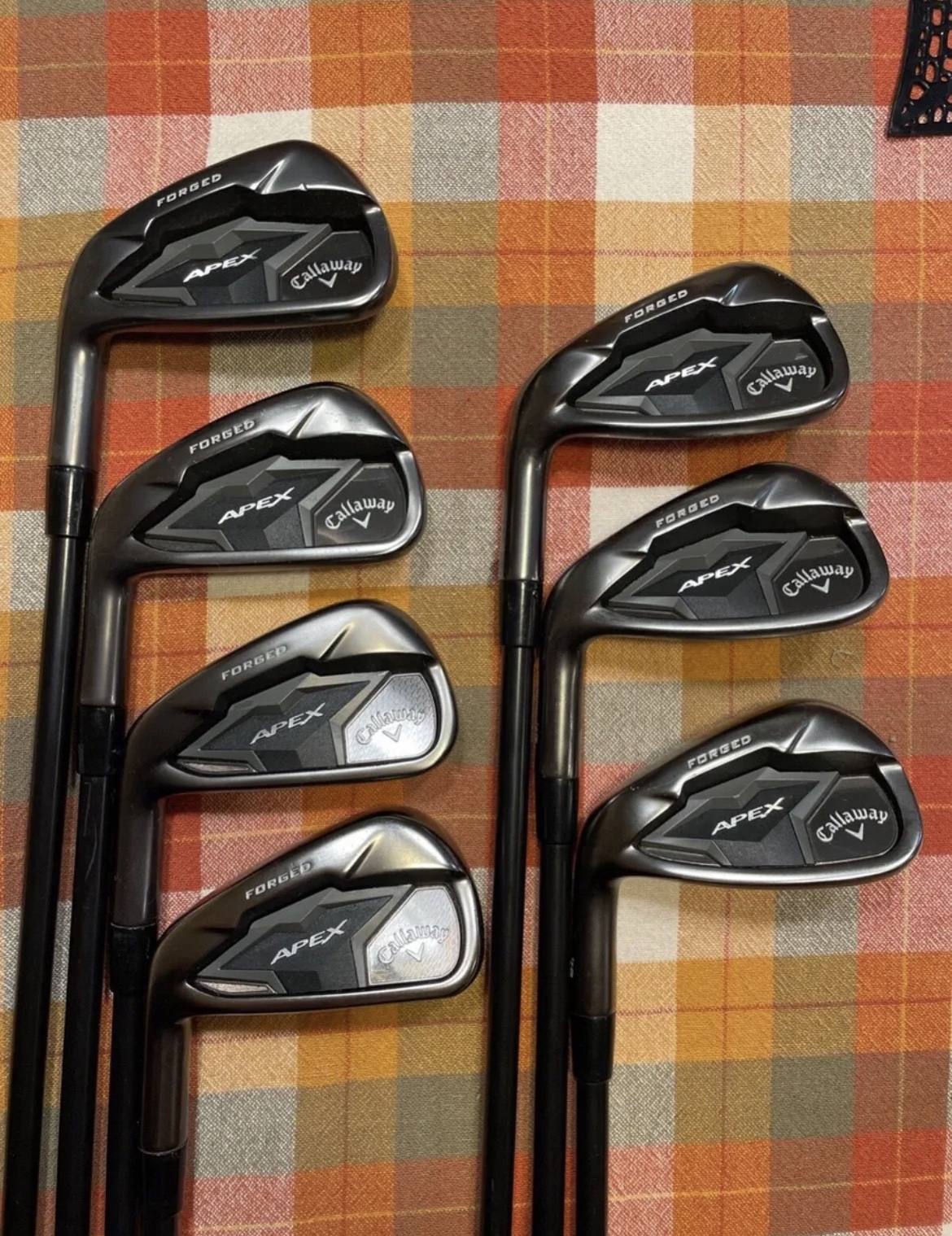 Callaway Apex Smoke CF19 4PW Left Hand Iron Set *BROKEN 8 IRON* SidelineSwap