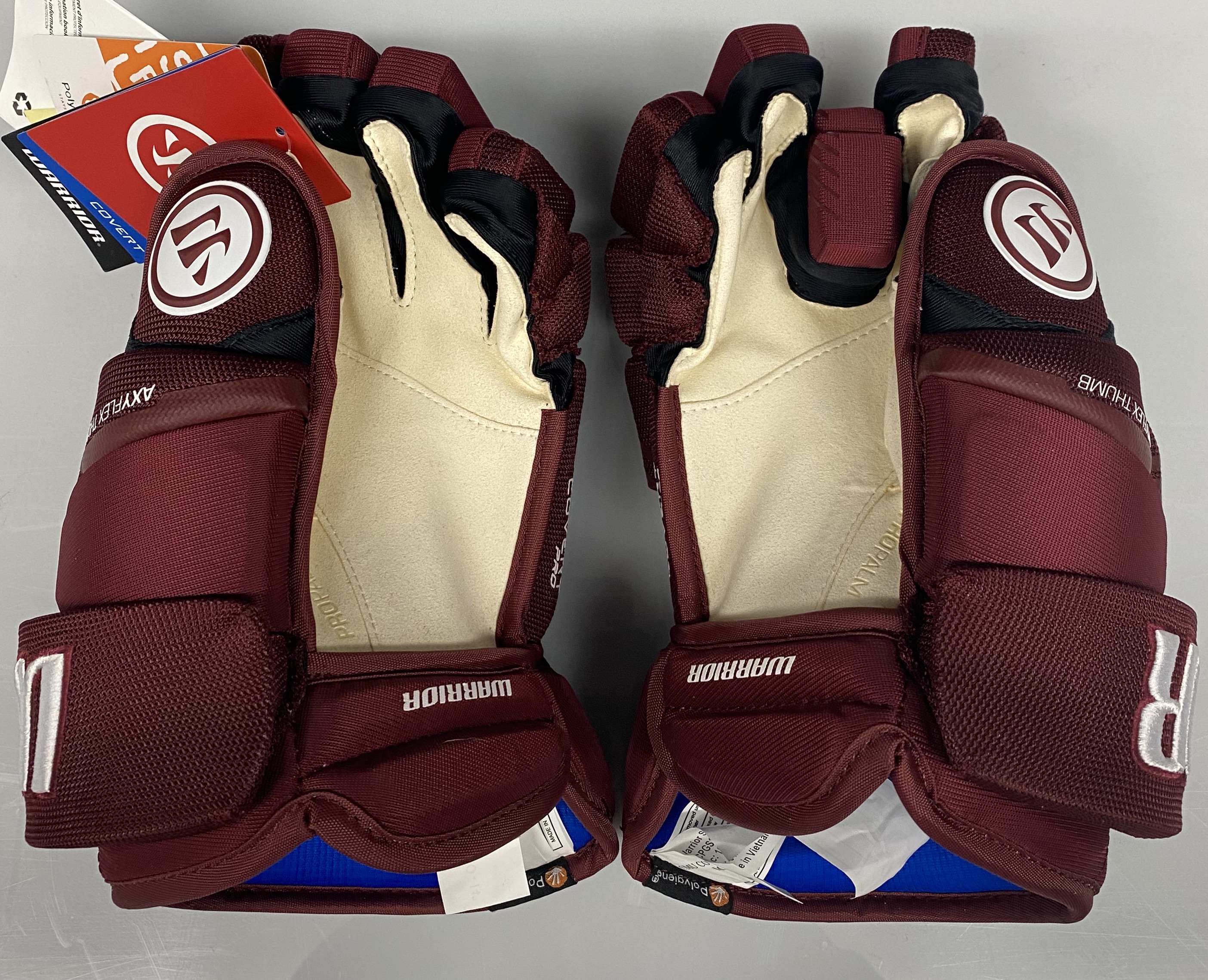 Warrior Covert Pro SMU Hockey Gloves 13" Maroon Brand New (9371