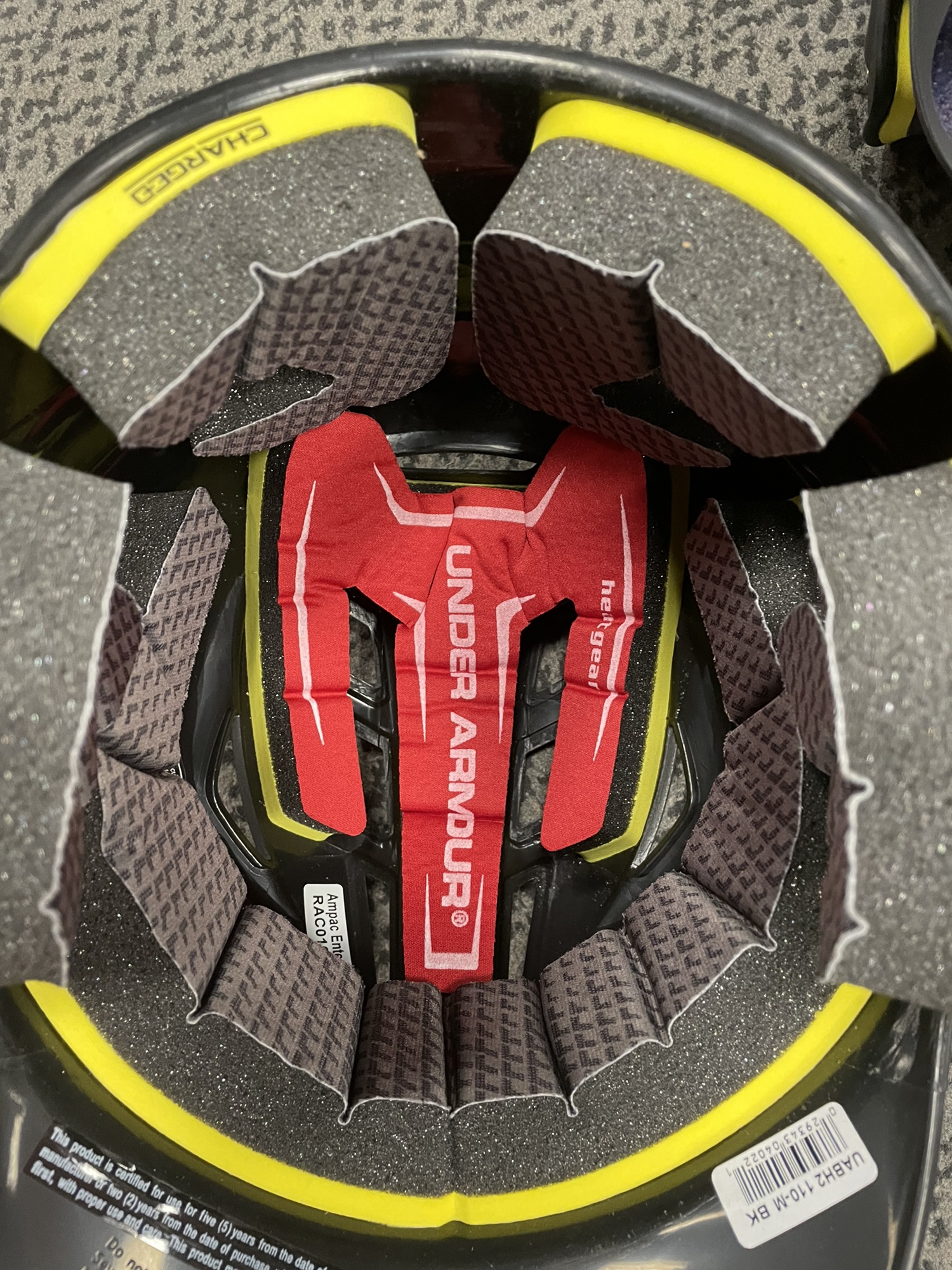 3Pack UNDER Armour Black Youth OSFA Batting helmets SidelineSwap