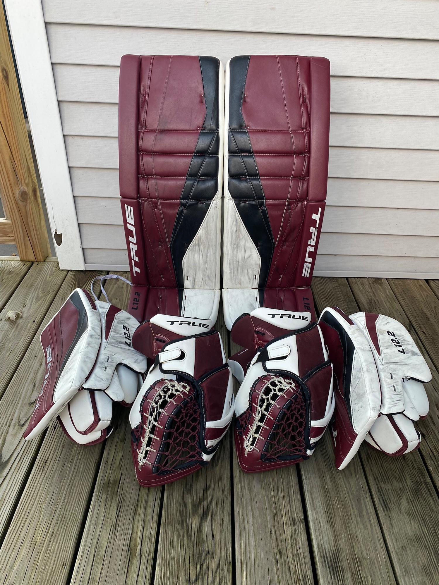 True Hockey Custom Goalie Leg Pads SidelineSwap