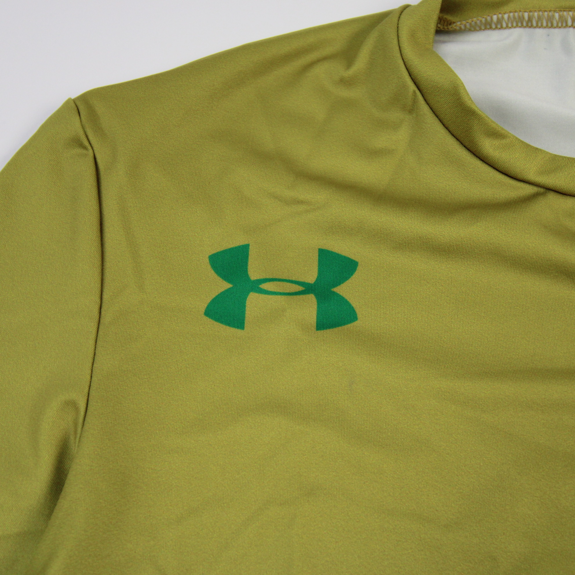Under Armour Short Sleeve Shirt Men's Gold New with Defect 2XL