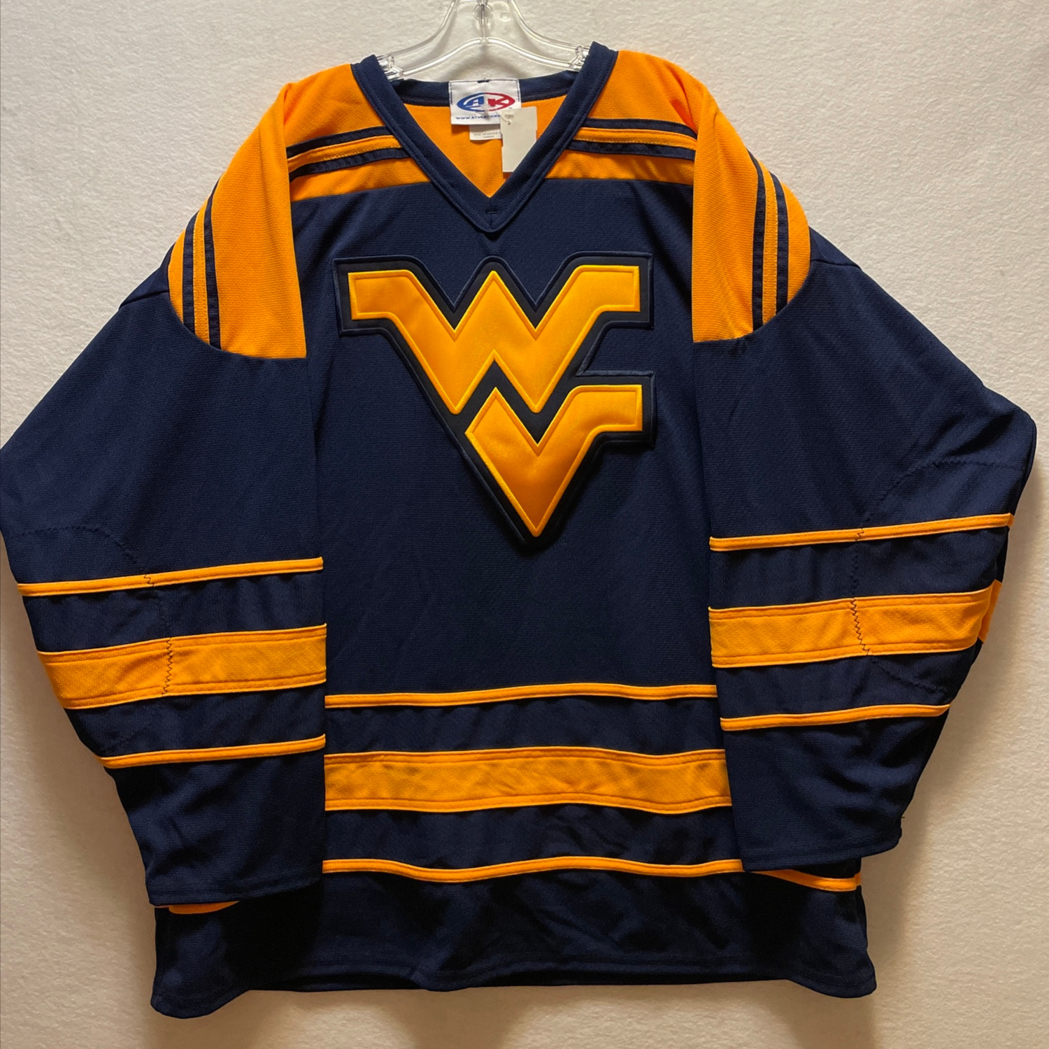 NEW WVU Hockey Jersey 2XL SidelineSwap