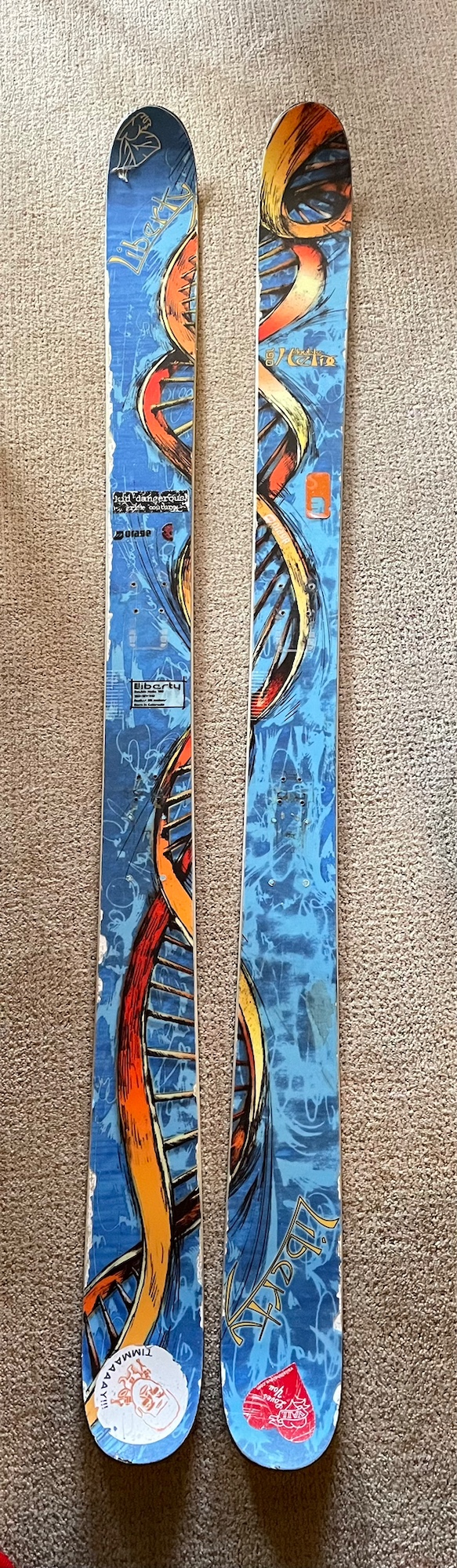 Liberty Double Helix Skis-190cm | SidelineSwap | Buy and Sell on