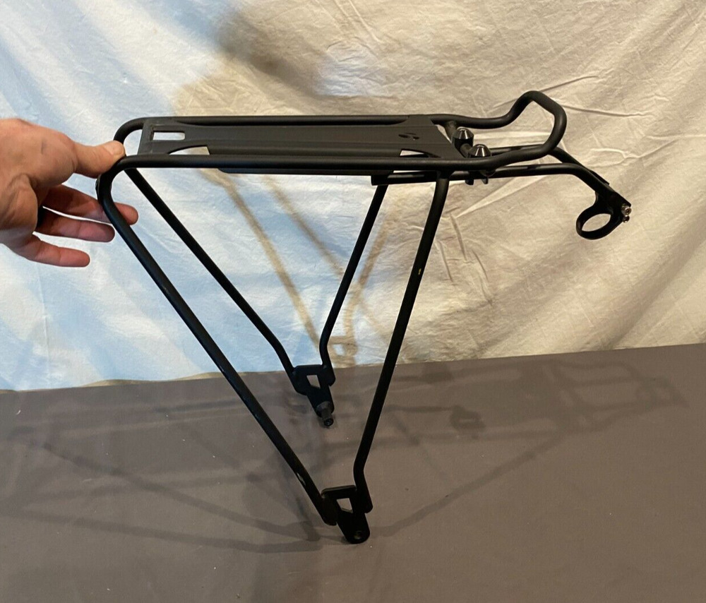 Bontrager Backrack Disc Seatpost Mount Black Aluminum Bike Rack Fast