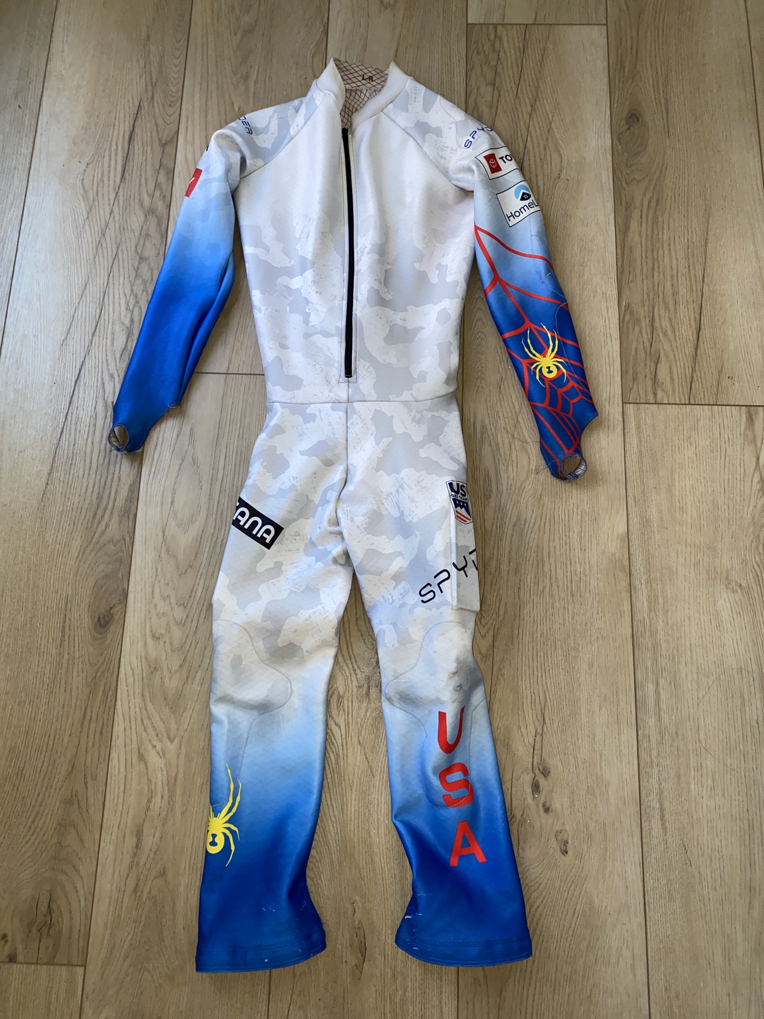 Used US Ski Team Race Suit Size Medium/Large SidelineSwap