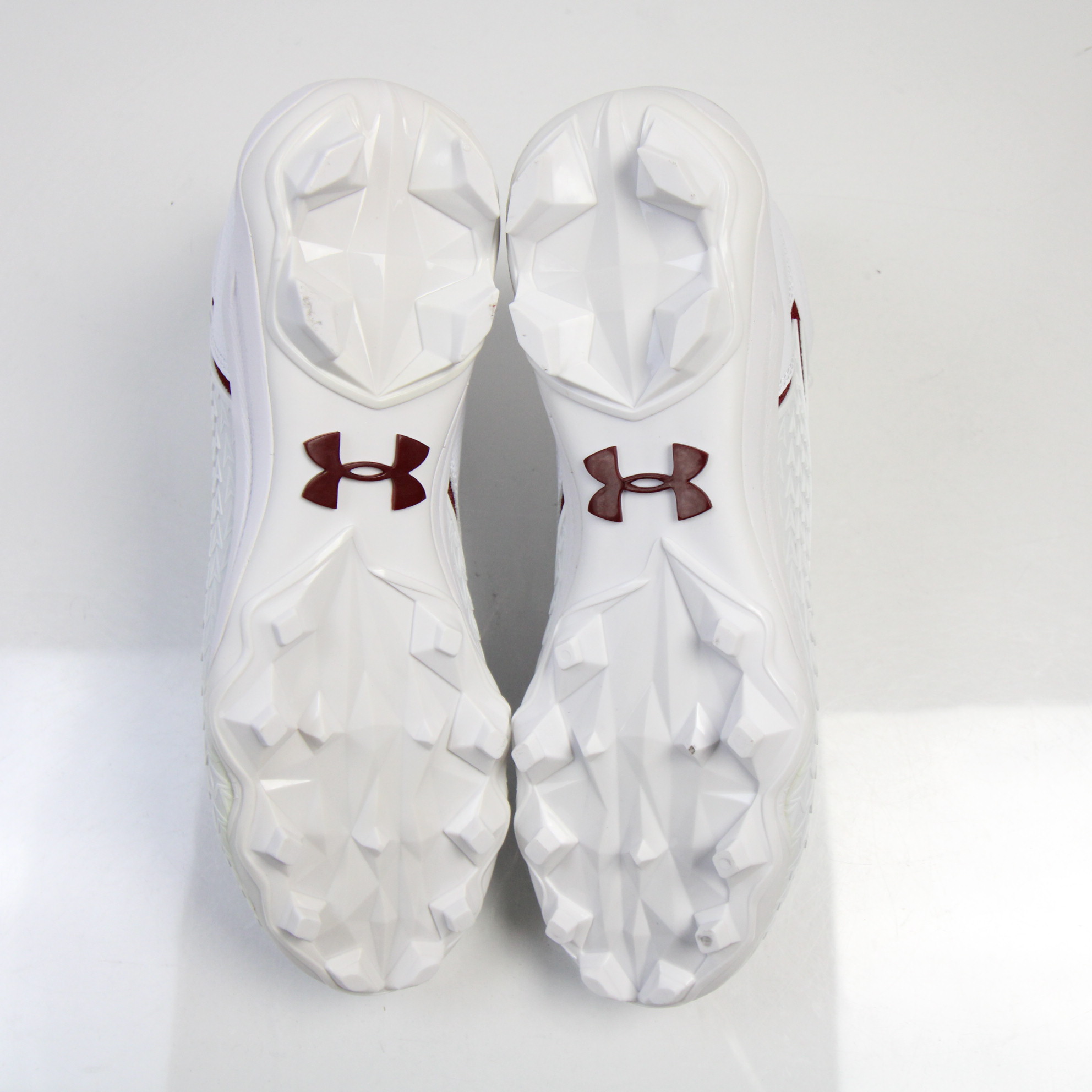 under armour football cleats black and white