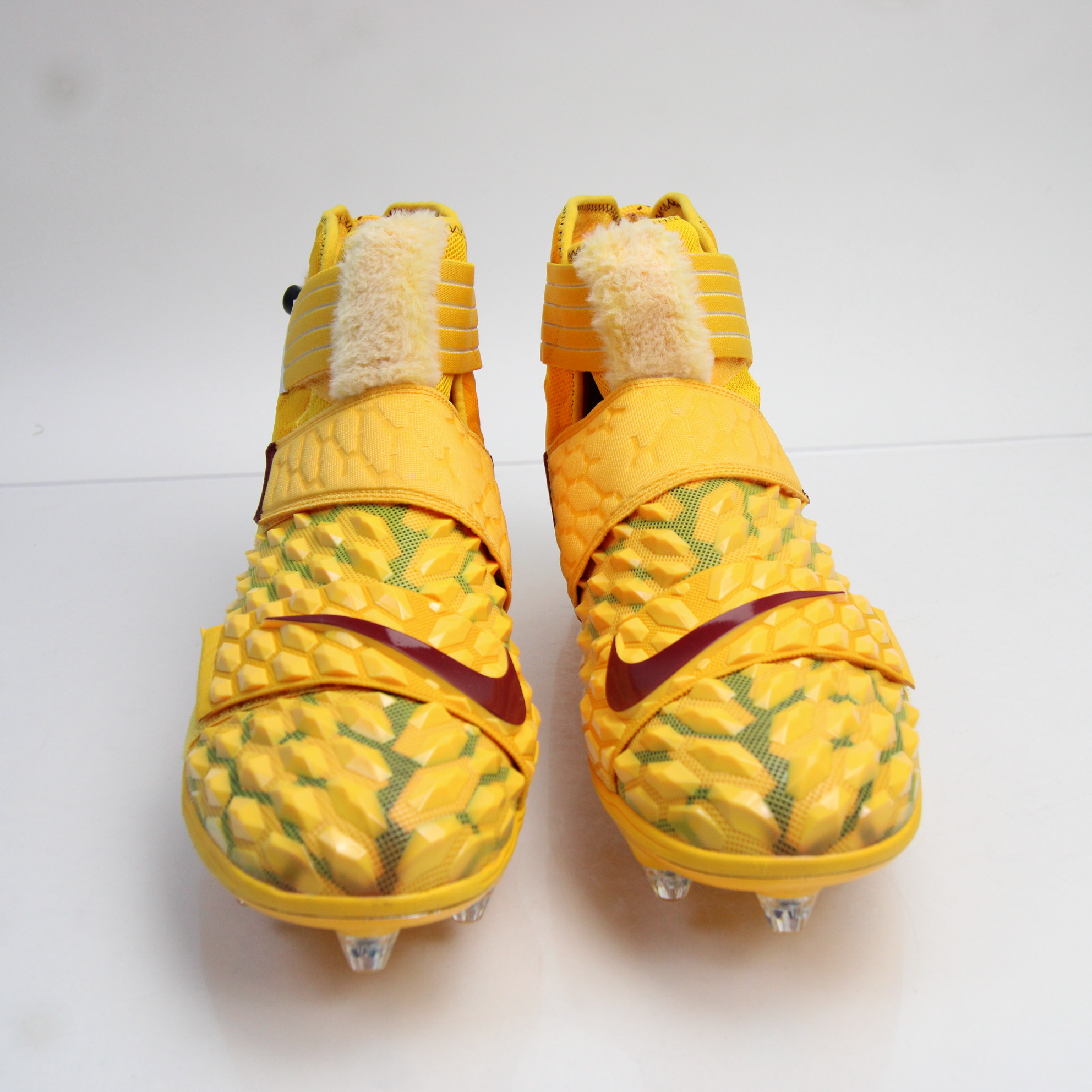 Nike Football Cleat Men's Gold/Burgundy New without Box 14 SidelineSwap