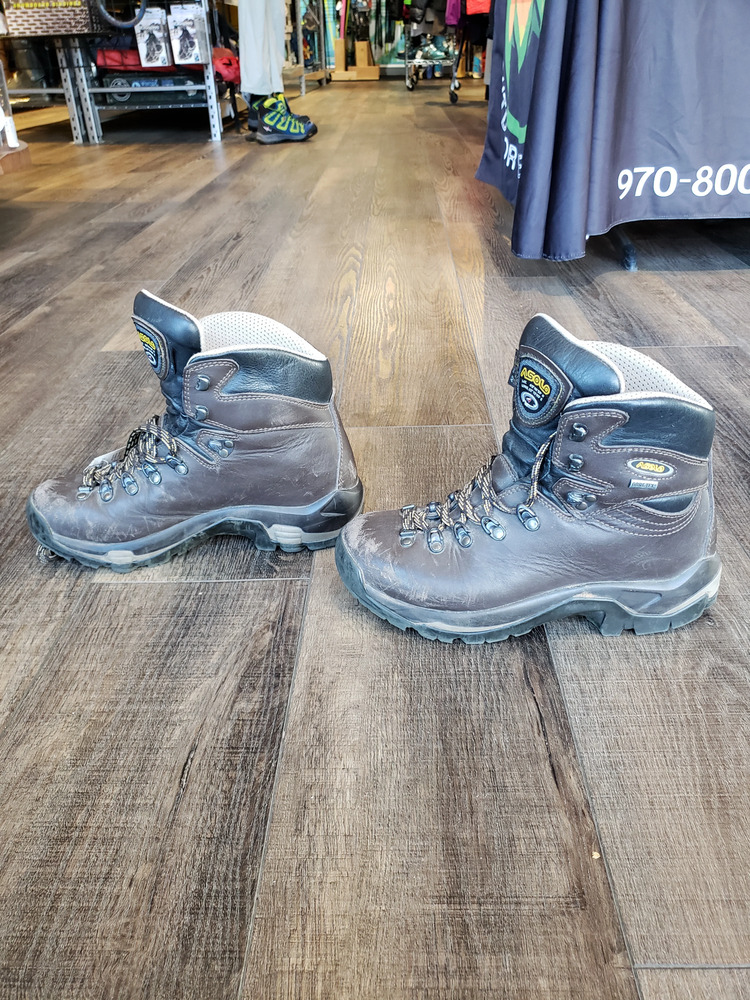 Asolo TPS 520 GV Leather/GoreTex Hiking Boots, Women's 8.5, Brown