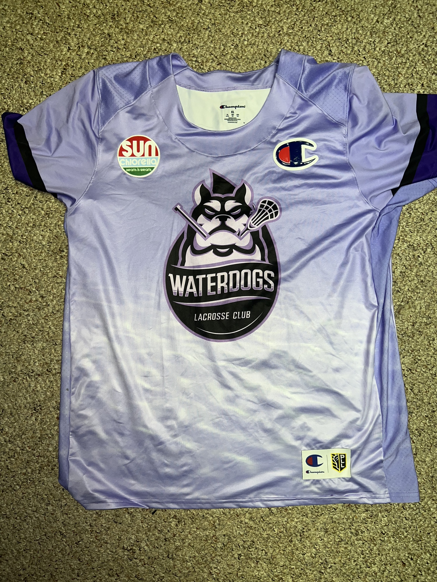 PLL Game Worn Waterdogs Zac Tucci Jersey SidelineSwap