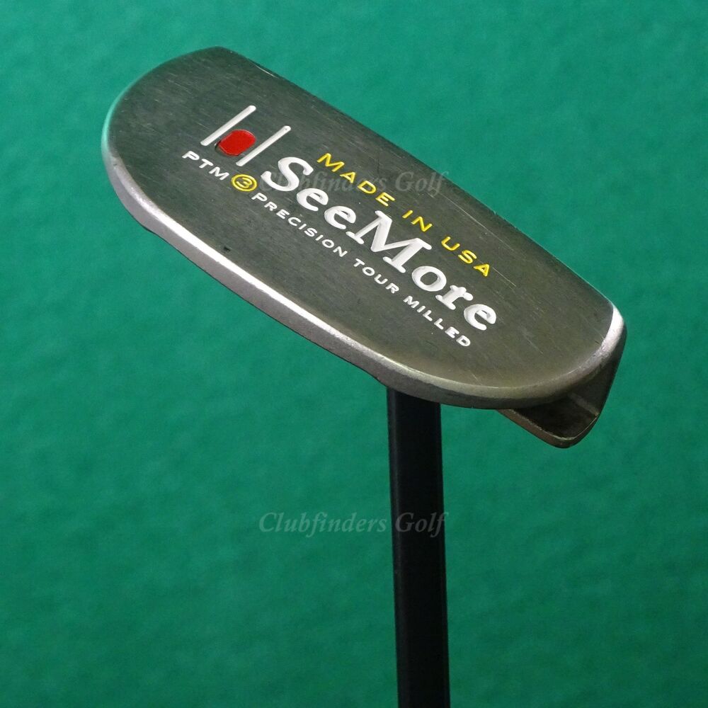 SeeMore PTM 3 Precision Tour Milled Mallet 34" Putter Golf Club SidelineSwap