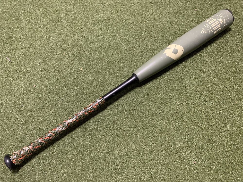 DeMarini The Goods 33/30 BBCOR Baseball Bat w/ new Lizard Skins Grip SidelineSwap
