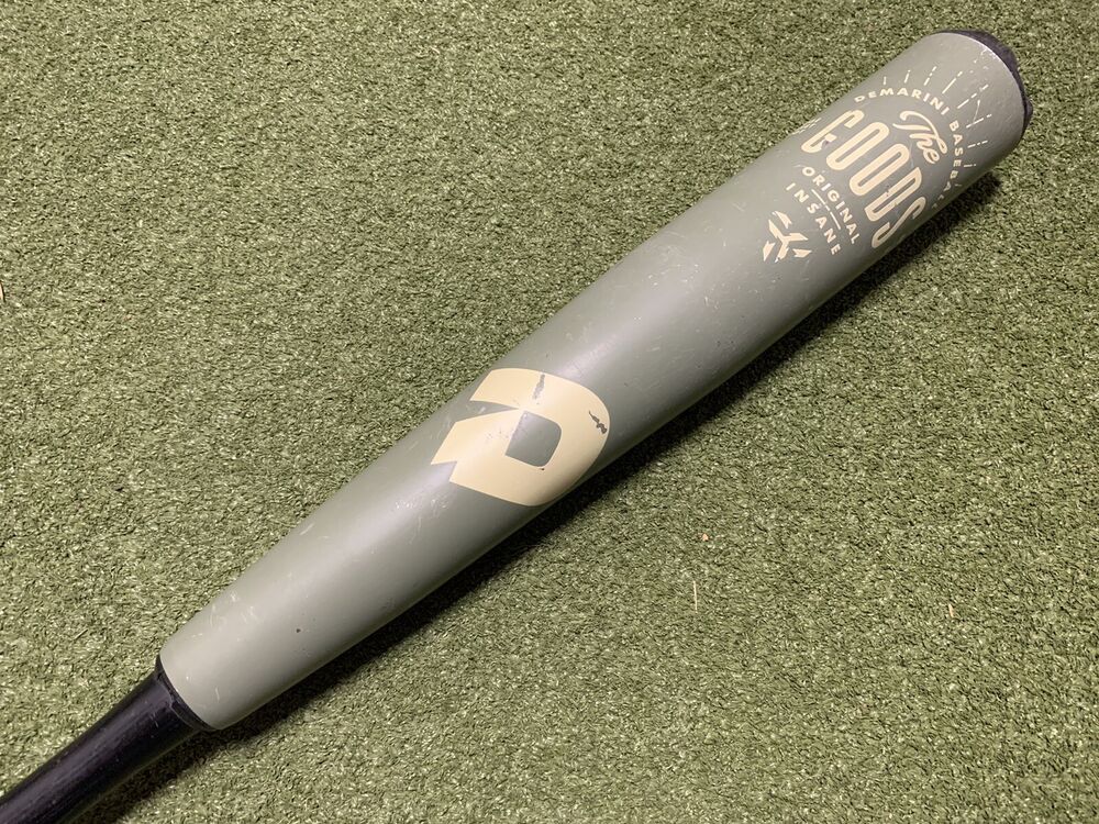 DeMarini The Goods 33/30 BBCOR Baseball Bat w/ new Lizard Skins Grip SidelineSwap