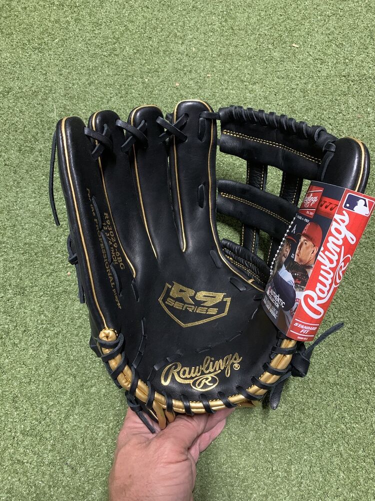 Rawlings R9 12.75" Outfielder Baseball Glove LHT New R930296BG