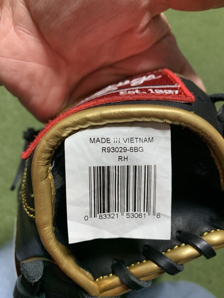 Rawlings R9 12.75" Outfielder Baseball Glove LHT New R930296BG