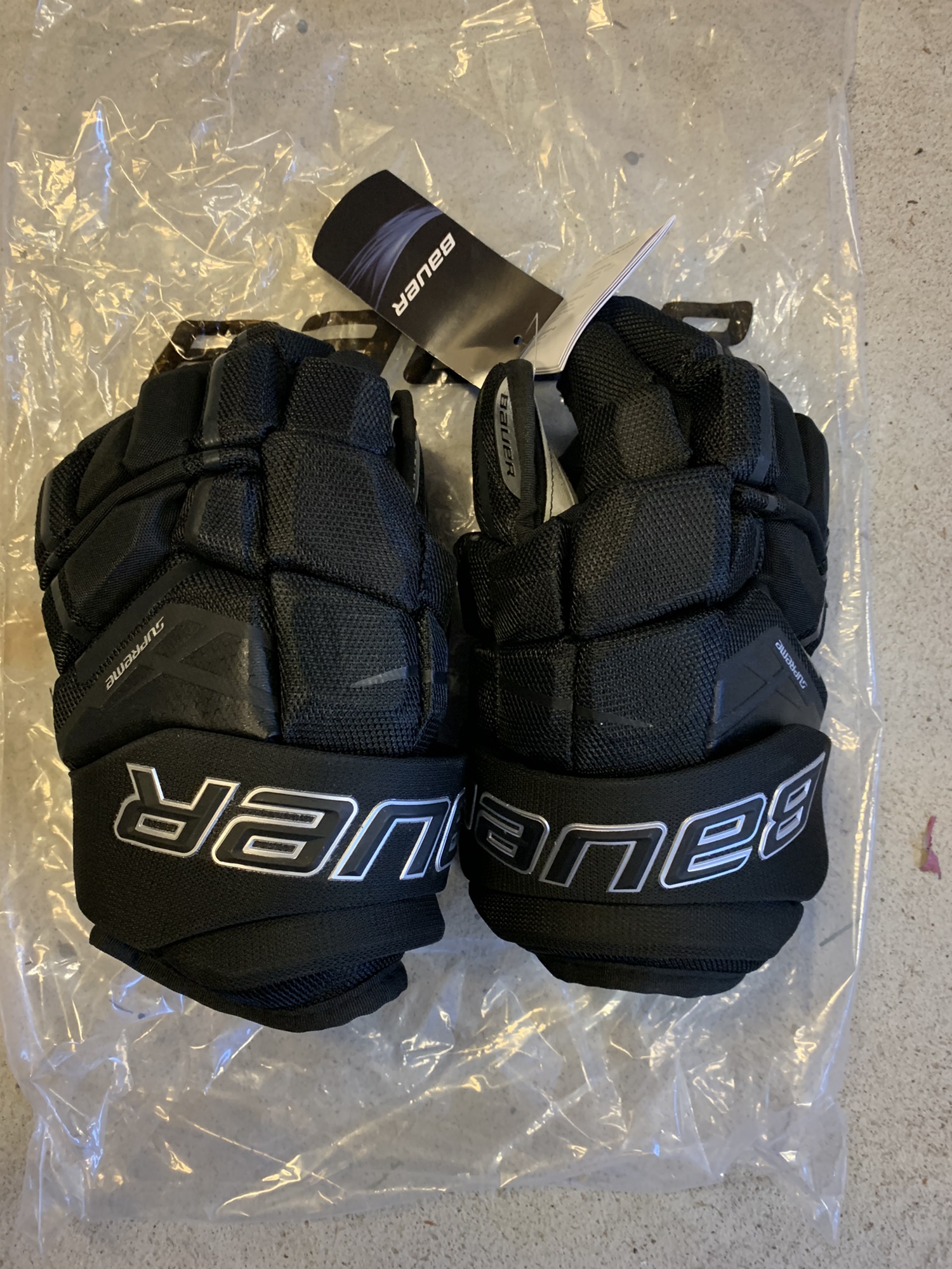 14” Bauer Ultrasonic Hockey Gloves SidelineSwap