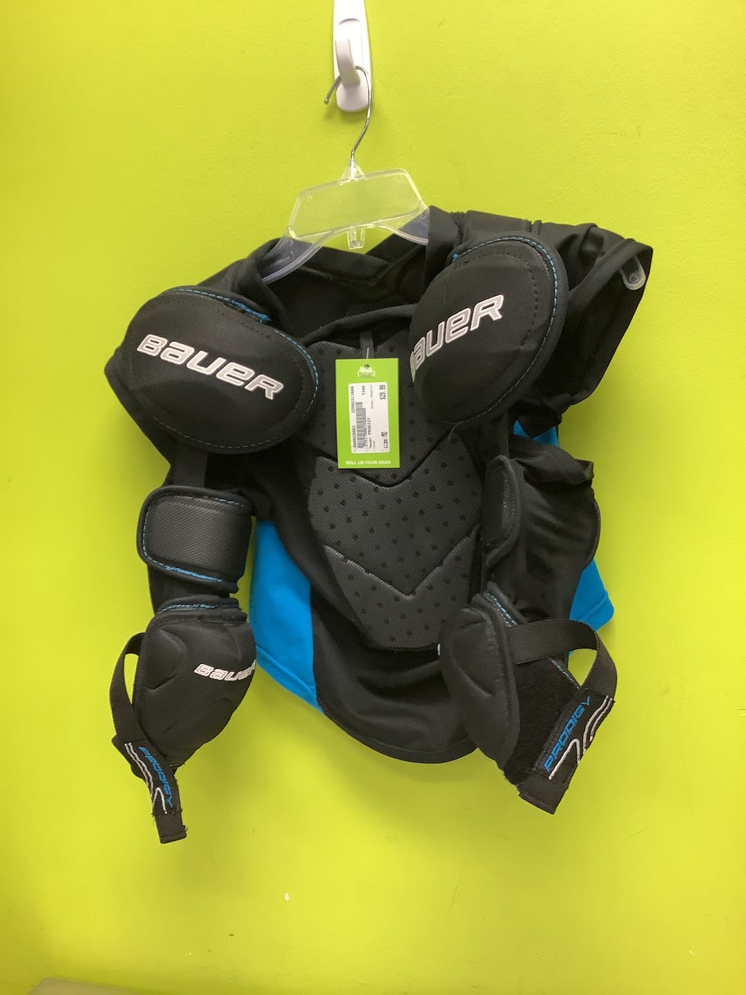 Used Bauer Prodigy Md Hockey Shoulder Pads SidelineSwap