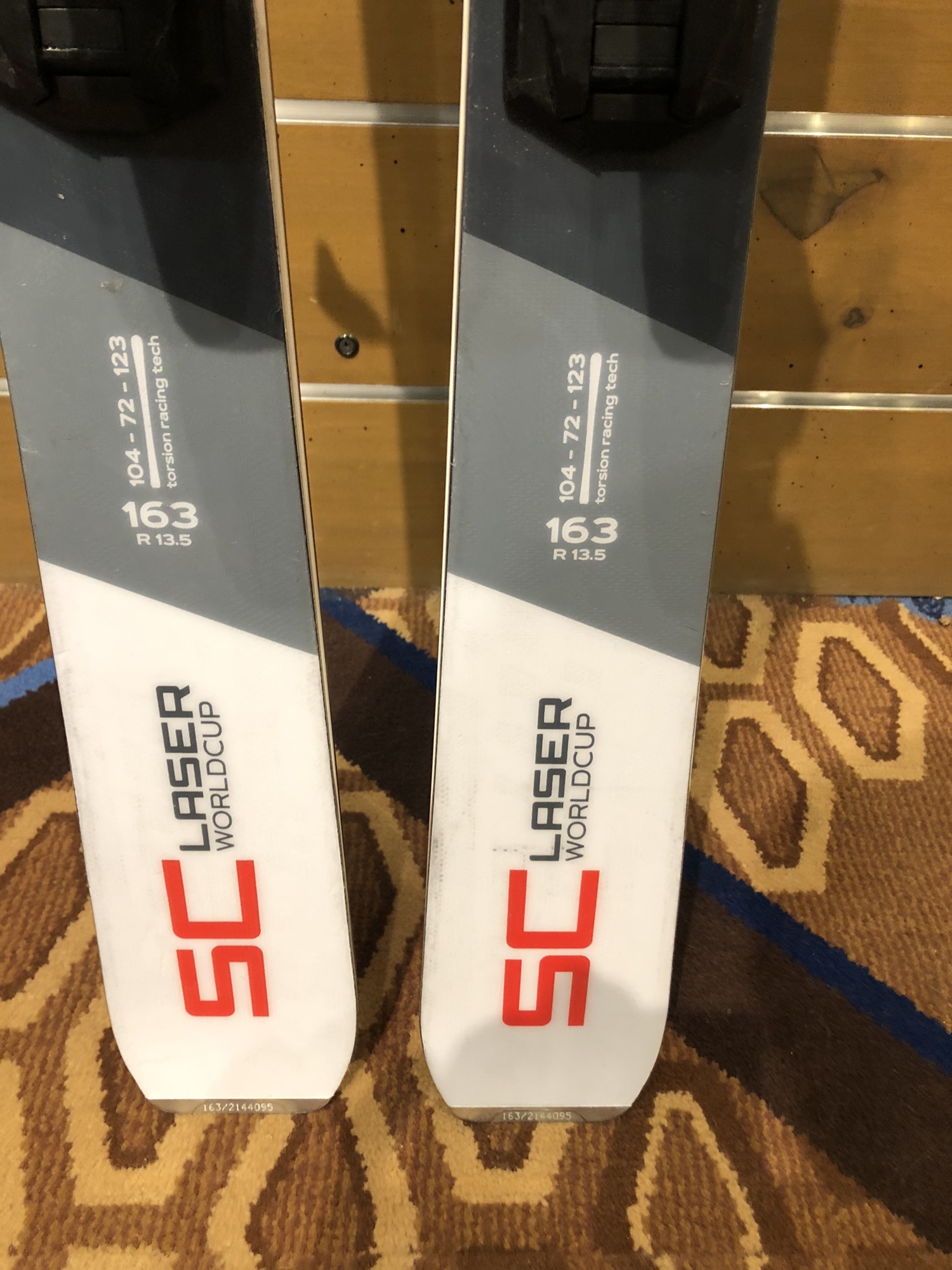 2022 Stockli Laser SC Skis With Bindings 163cm 2100868