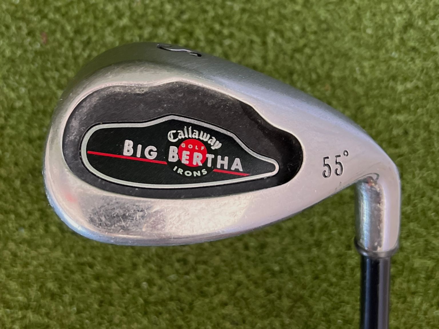Callaway Big Bertha 55° Sand Wedge, RH,35.5", RCH Regular Graphite