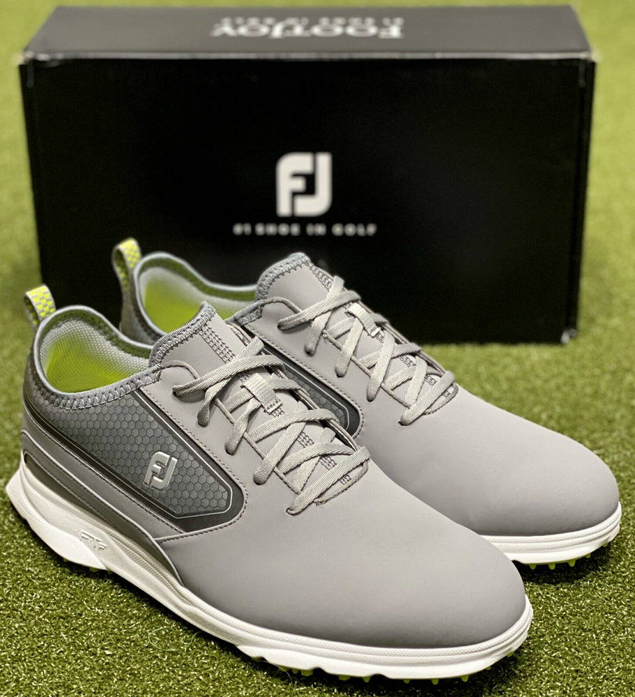 FootJoy 2022 Superlite XP Spikeless Golf Shoes 58086 Gray 11.5 Medium New 86658 SidelineSwap