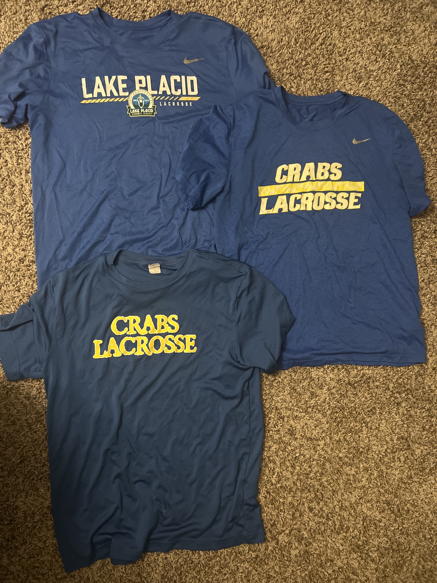 Crabs Lacrosse Shirts (Message Which One) SidelineSwap