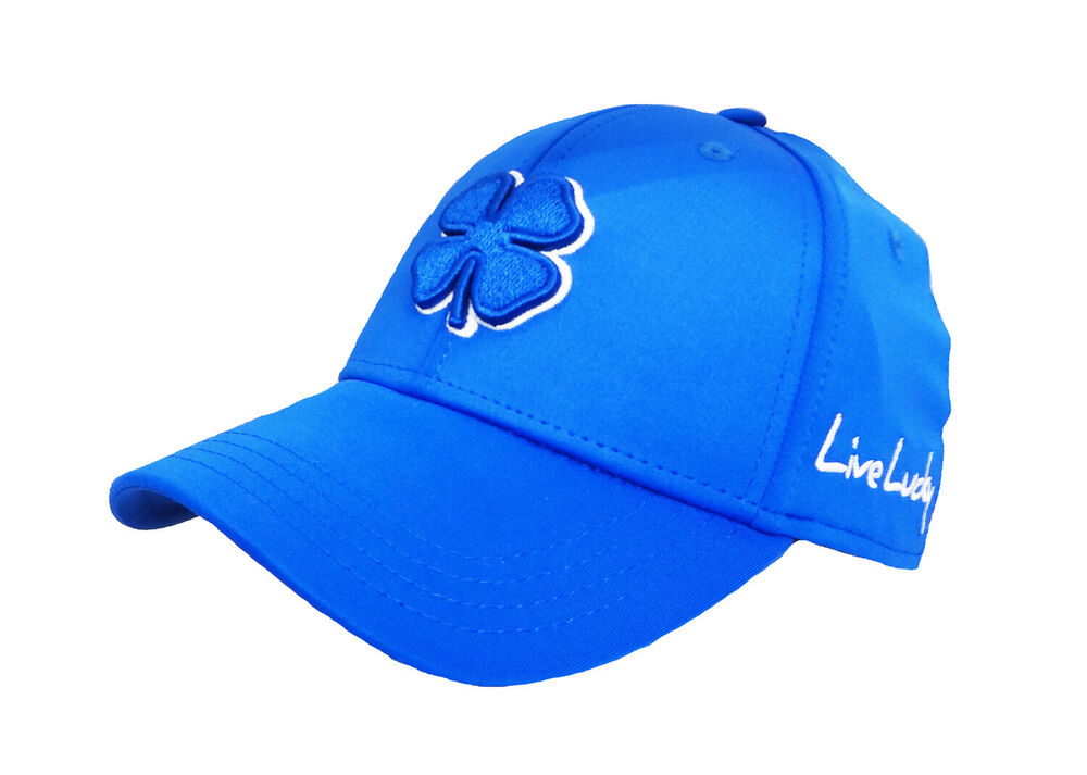 NEW Black Clover Premium Clover 99 Royal Blue Fitted S/M Golf Hat/Cap