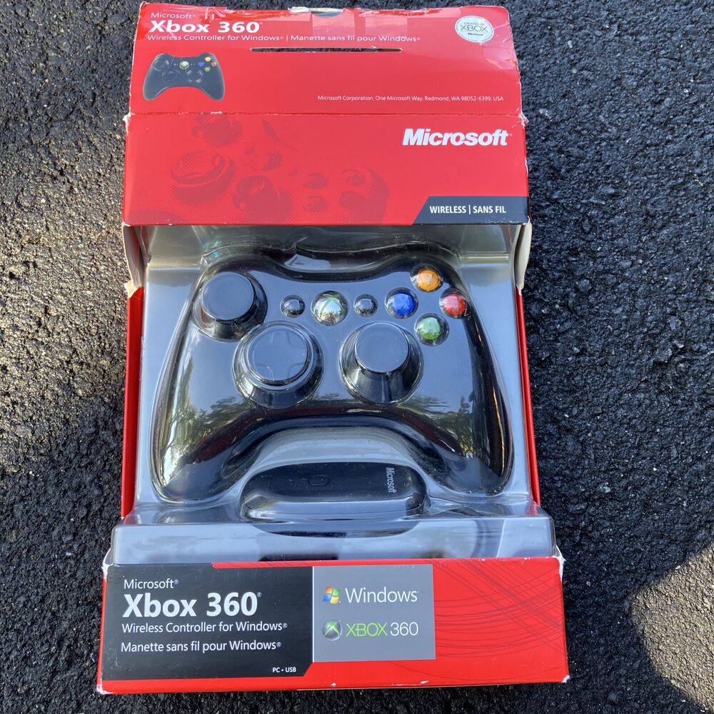 Microsoft XBOX 360 Wireless Controller for Windows And Receiver Brand