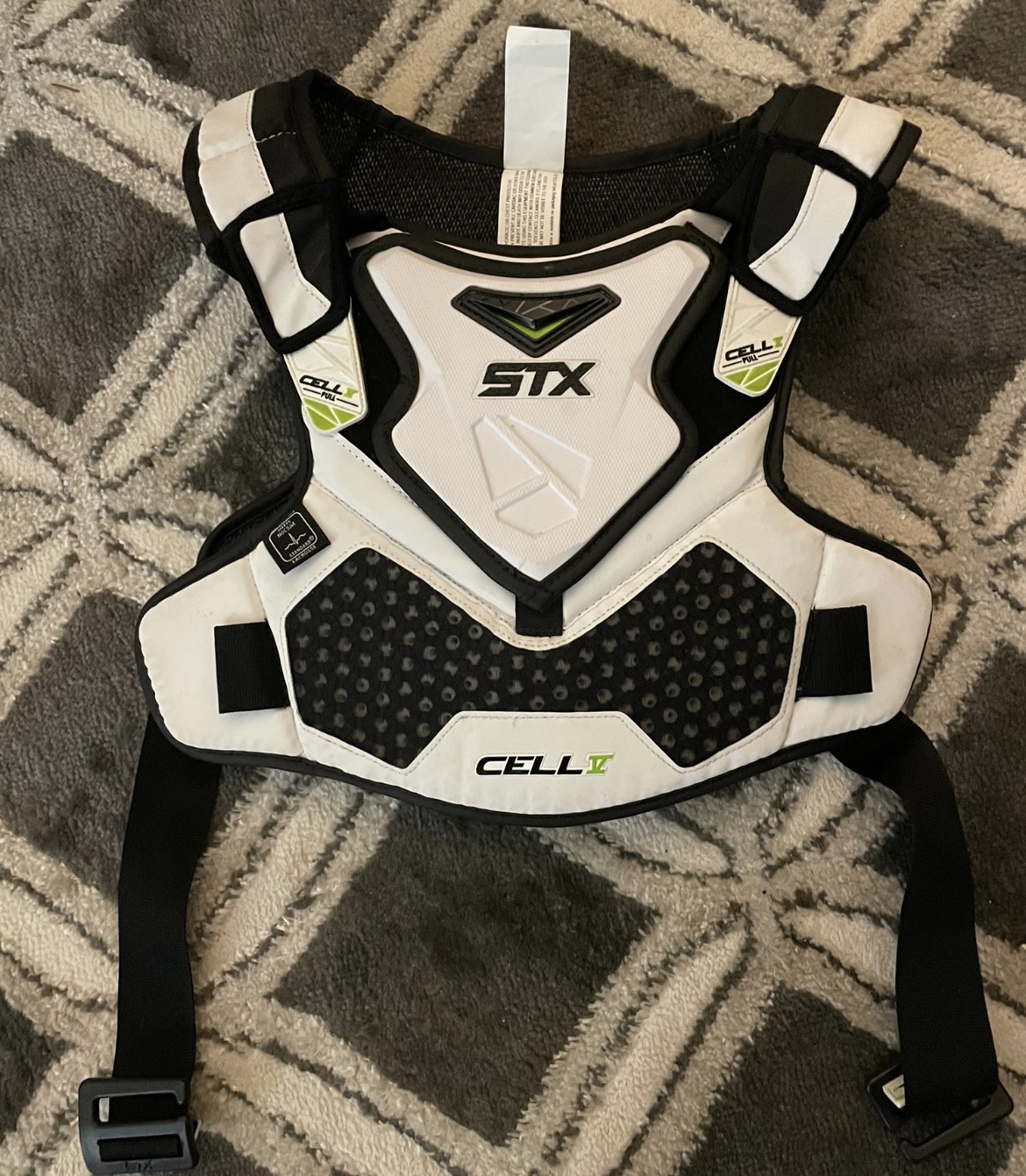 New Large STX Cell IV Shoulder Pads SidelineSwap